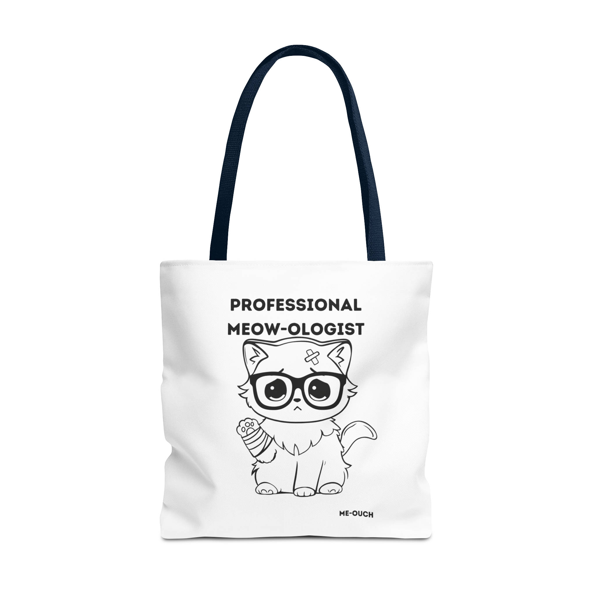 Me-Ouch Cat Professional Meow-ologist Tote Bag