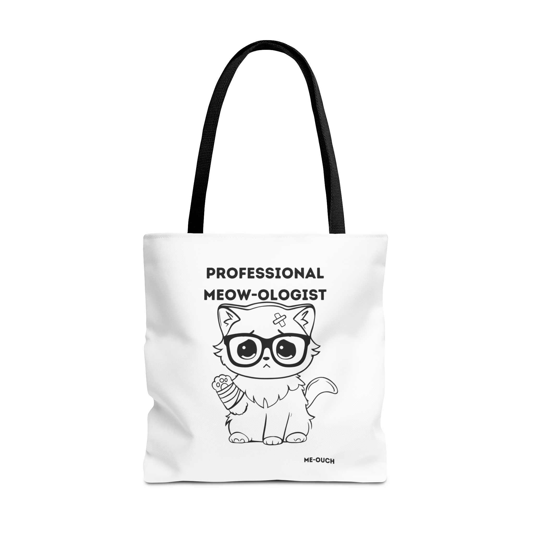 Me-Ouch Cat Professional Meow-ologist Tote Bag