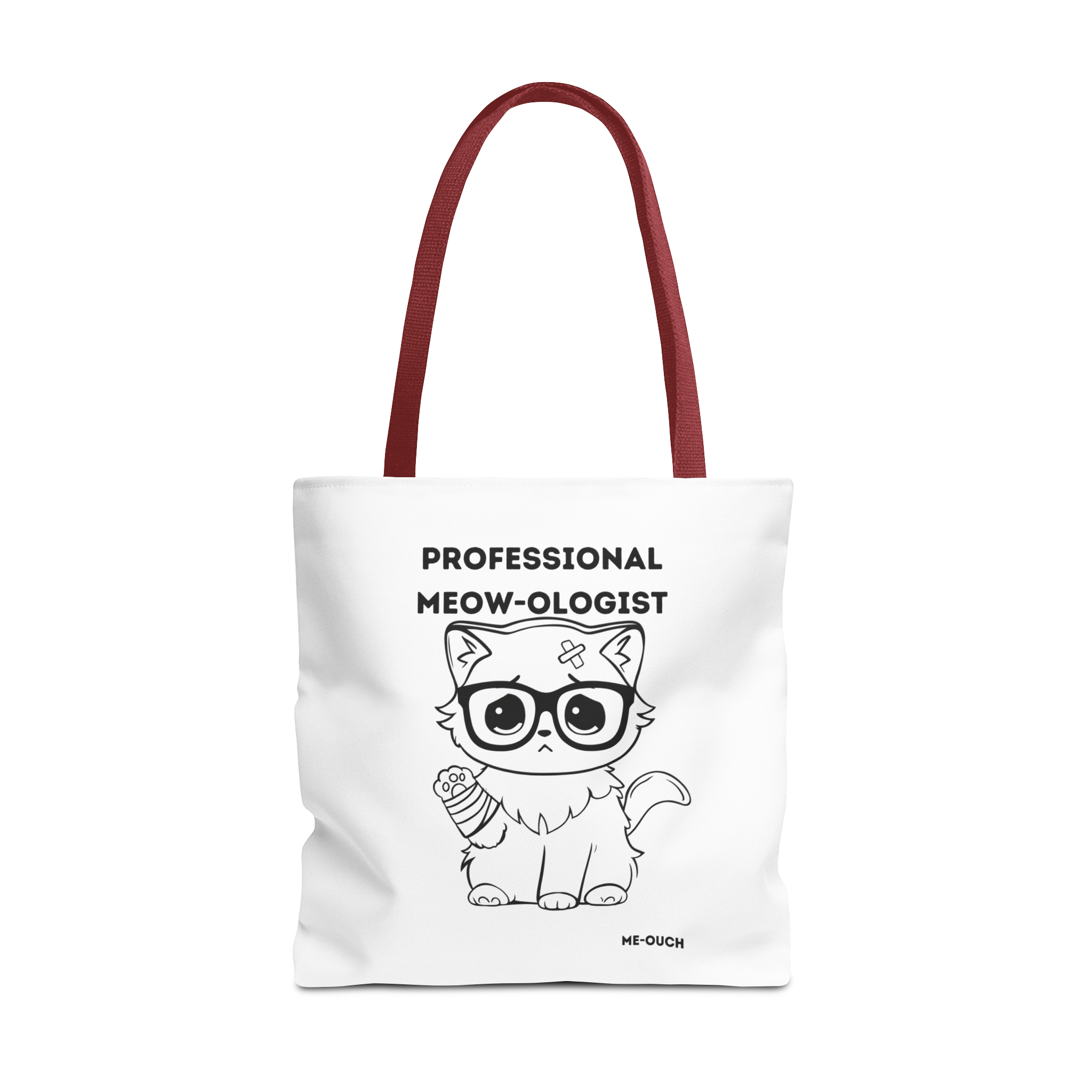 Me-Ouch Cat Professional Meow-ologist Tote Bag