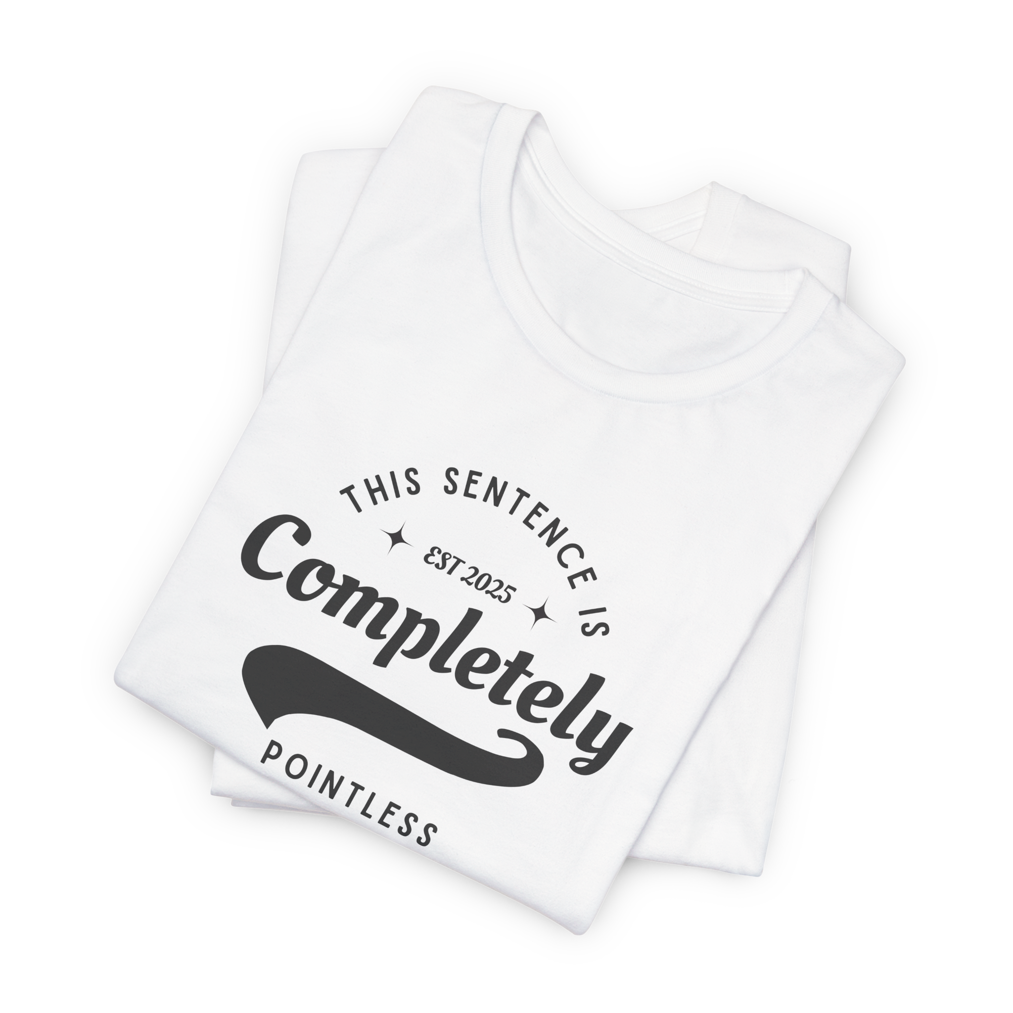 This Sentence is Completely Pointless T-Shirt