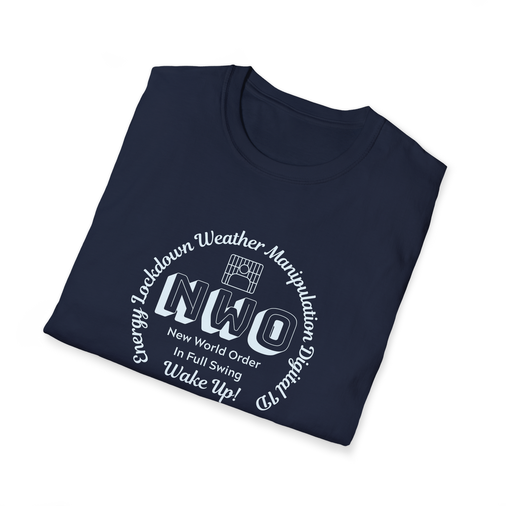 Energy Lockdowns are Coming New World Order Digital ID T-Shirt Not a Conspiracy Energy Shock