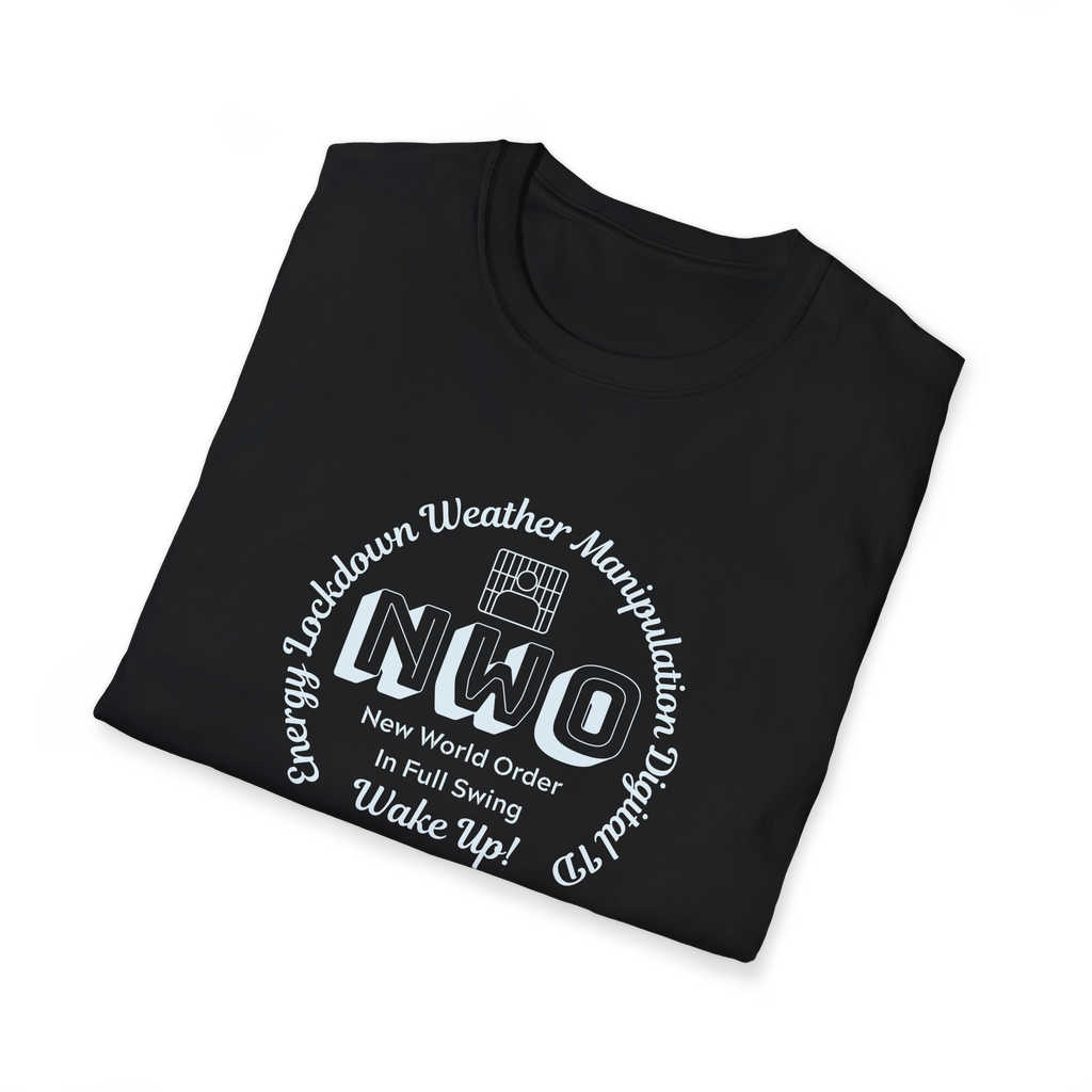 Energy Lockdowns are Coming New World Order Digital ID T-Shirt Not a Conspiracy Energy Shock