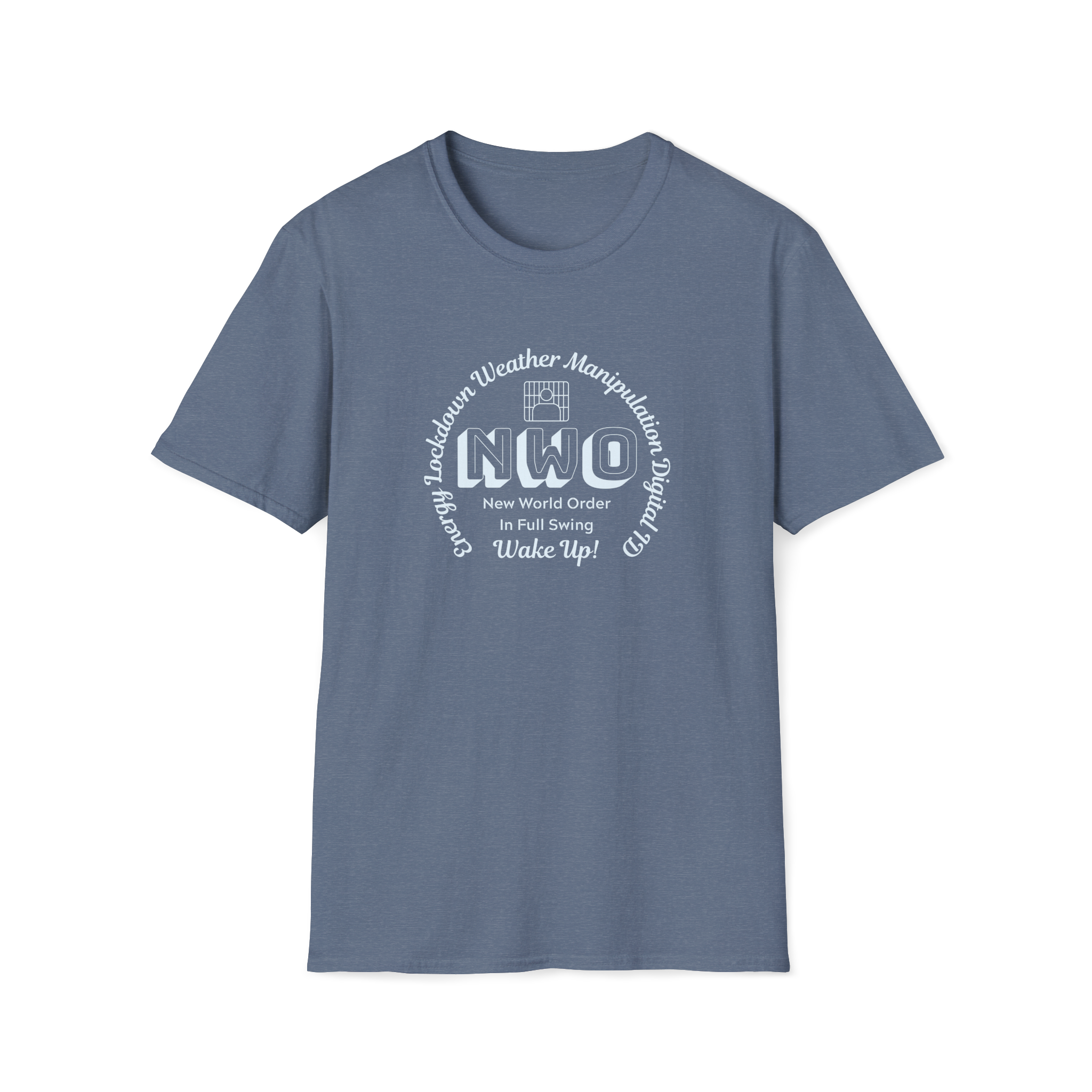 Energy Lockdowns are Coming New World Order Digital ID T-Shirt Not a Conspiracy Energy Shock