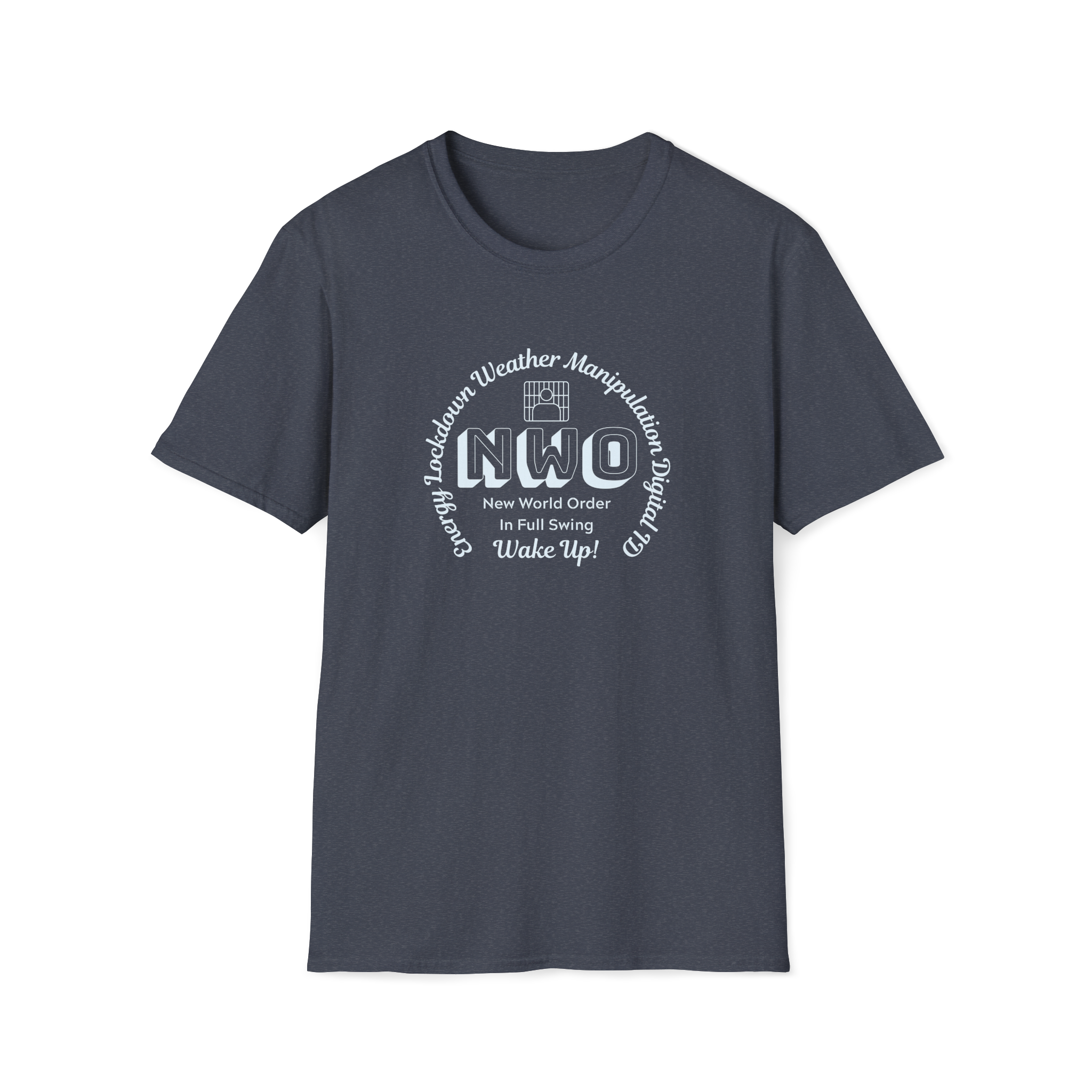 Energy Lockdowns are Coming New World Order Digital ID T-Shirt Not a Conspiracy Energy Shock