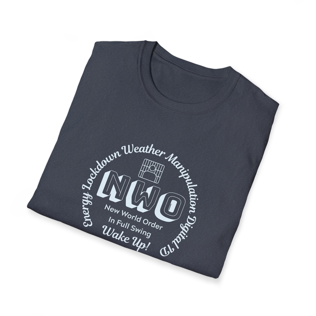 Energy Lockdowns are Coming New World Order Digital ID T-Shirt Not a Conspiracy Energy Shock