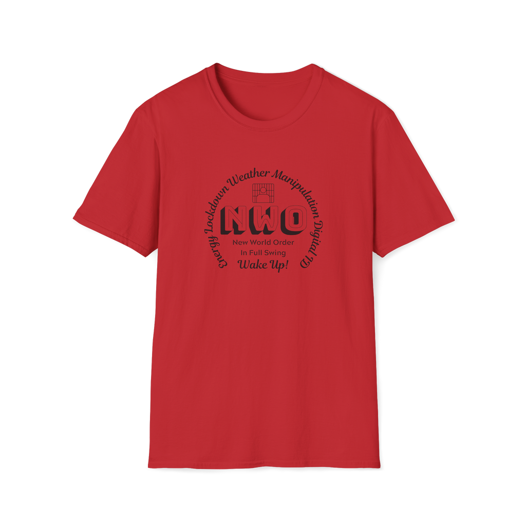 Energy Lockdown New World Order Digital ID T-Shirt Not a Conspiracy