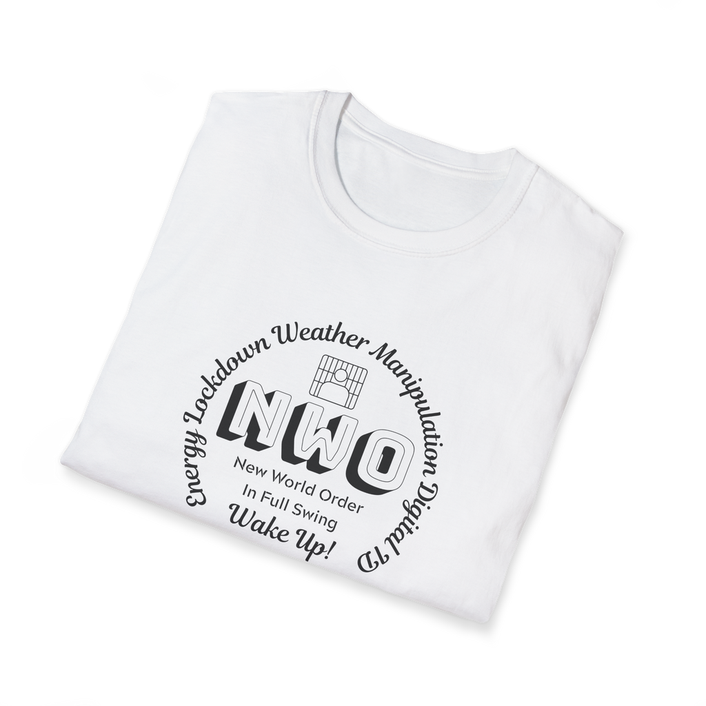 Energy Lockdown New World Order Digital ID T-Shirt Not a Conspiracy