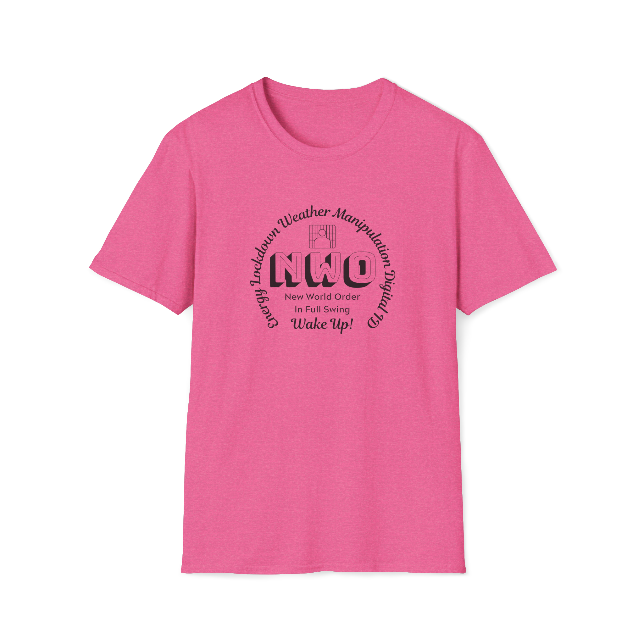 Energy Lockdown New World Order Digital ID T-Shirt Not a Conspiracy