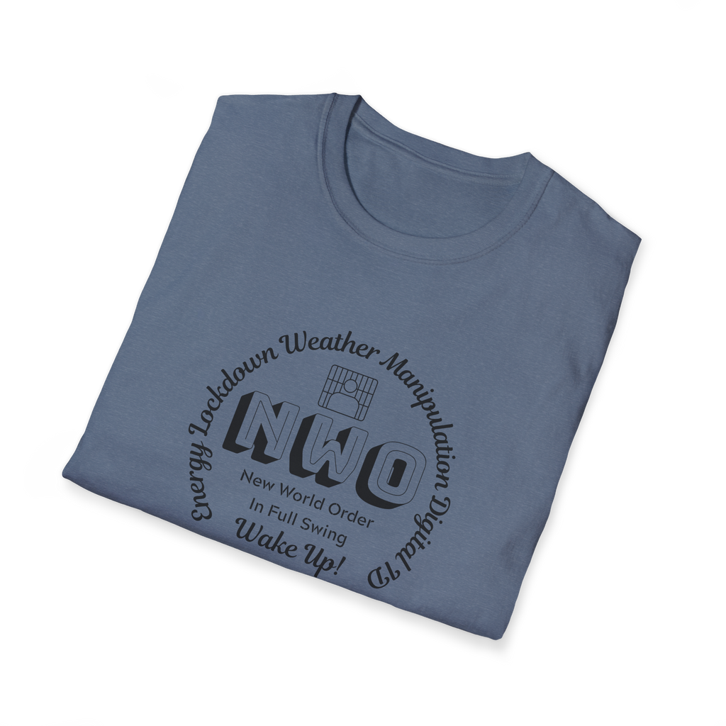 Energy Lockdown New World Order Digital ID T-Shirt Not a Conspiracy