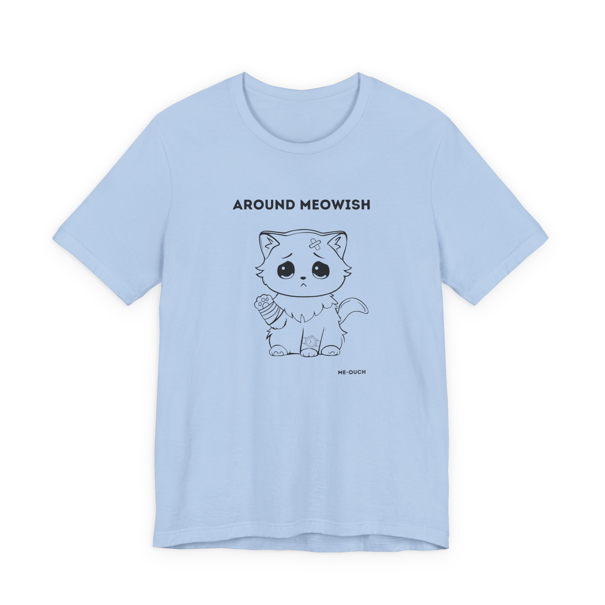 ME-OUCH Around Meowish Cat T-Shirt