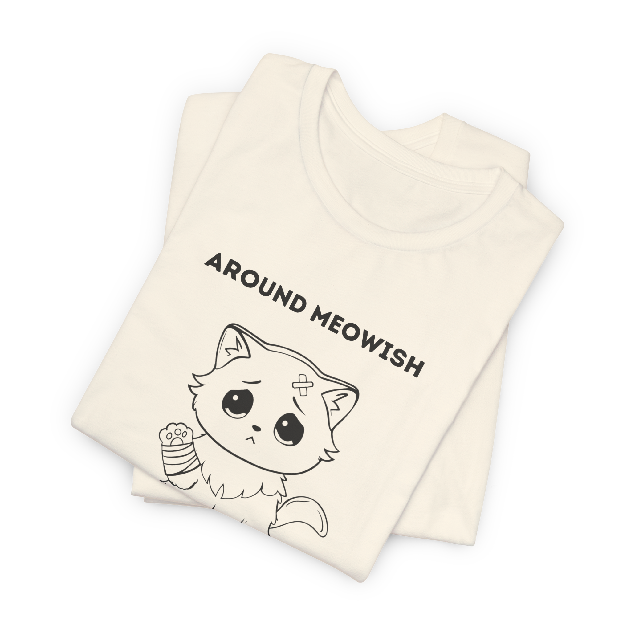 ME-OUCH Around Meowish Cat T-Shirt
