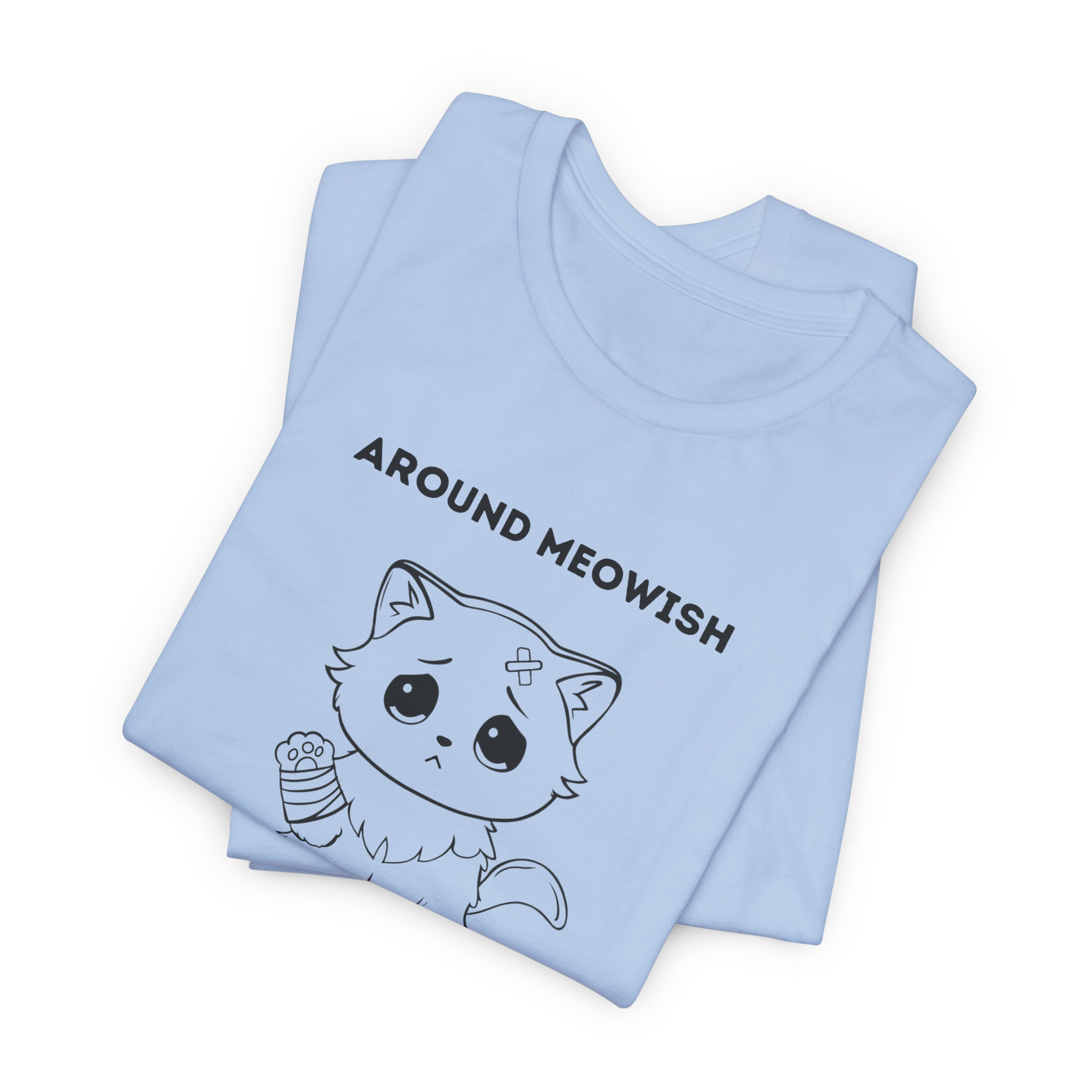 ME-OUCH Around Meowish Cat T-Shirt