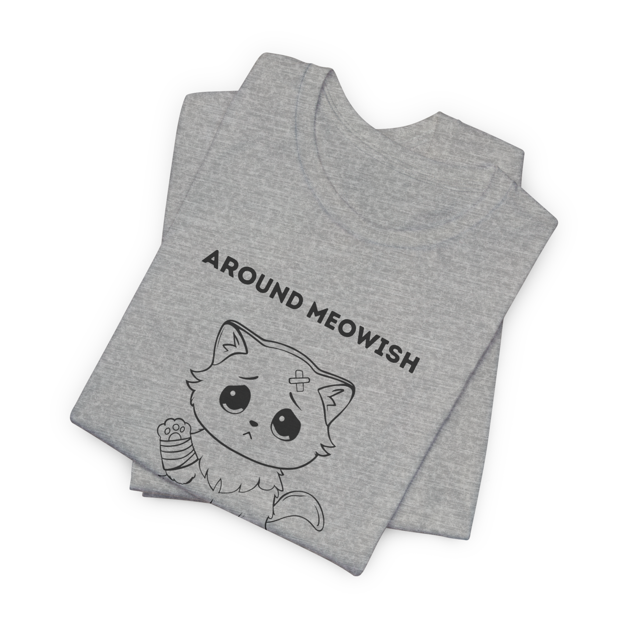 ME-OUCH Around Meowish Cat T-Shirt