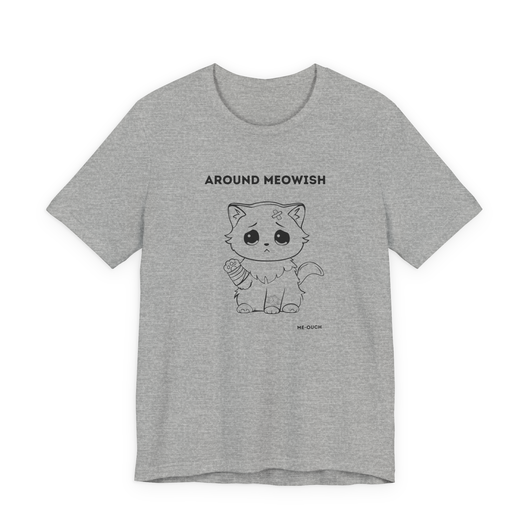 ME-OUCH Around Meowish Cat T-Shirt