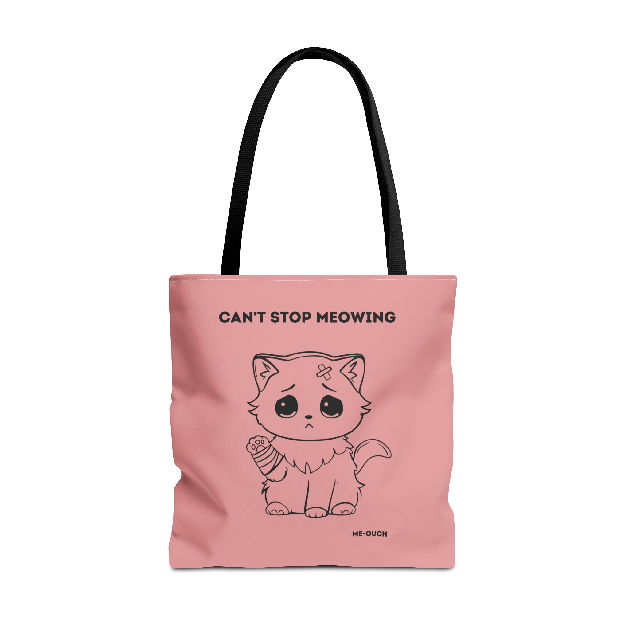 Me-Ouch Can't Stop Meowing Tote Bag