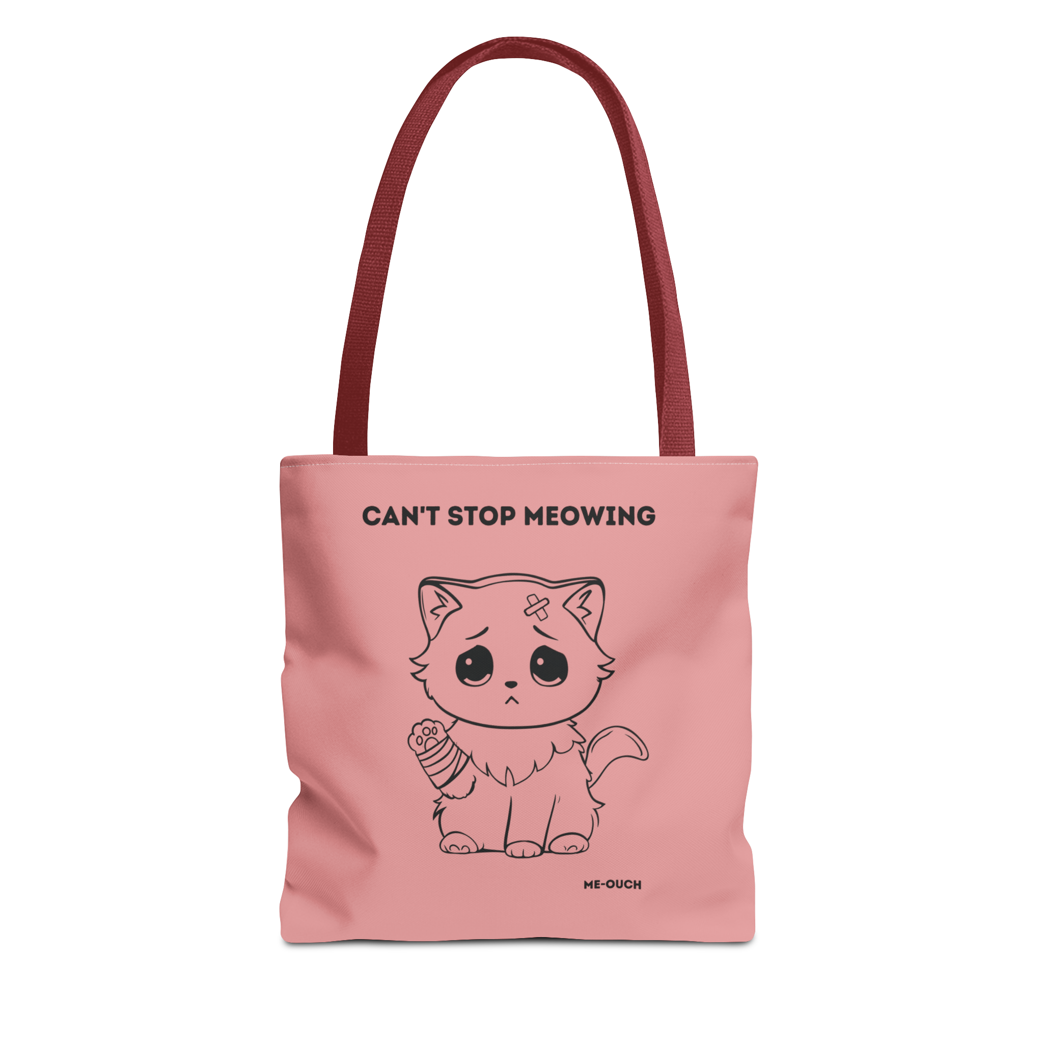 Me-Ouch Can't Stop Meowing Tote Bag