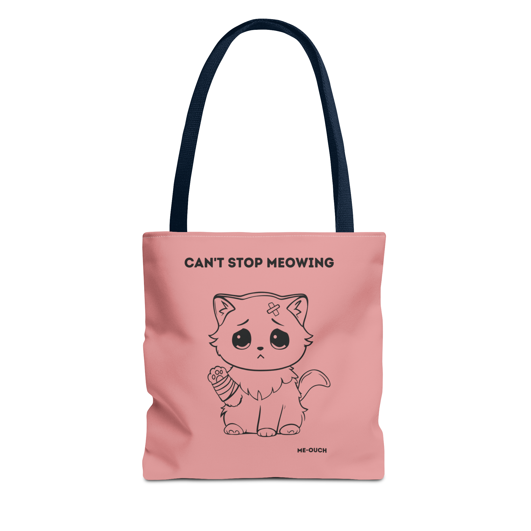 Me-Ouch Can't Stop Meowing Tote Bag