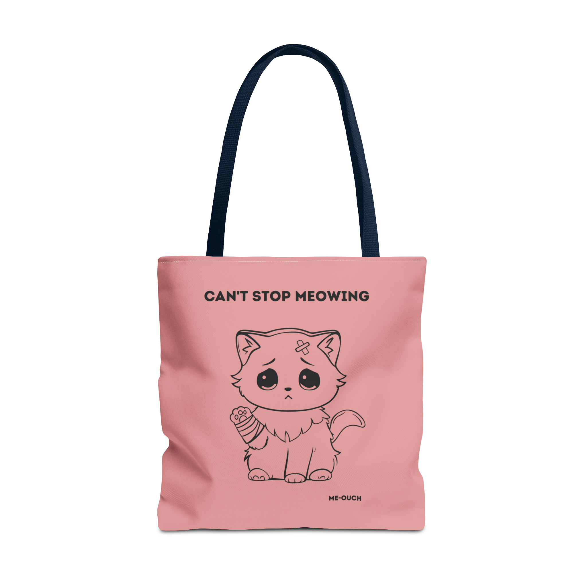 Me-Ouch Can't Stop Meowing Tote Bag