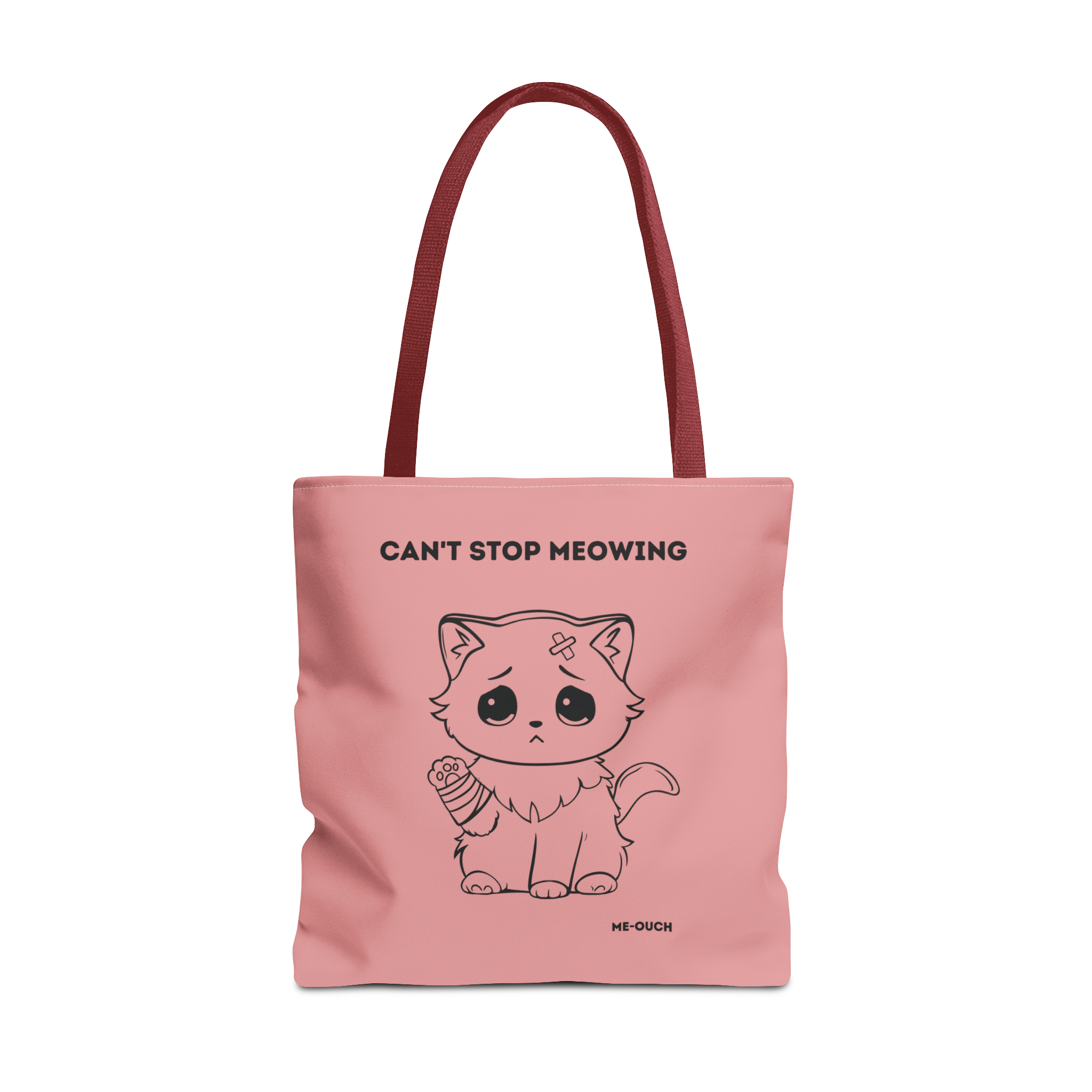 Me-Ouch Can't Stop Meowing Tote Bag