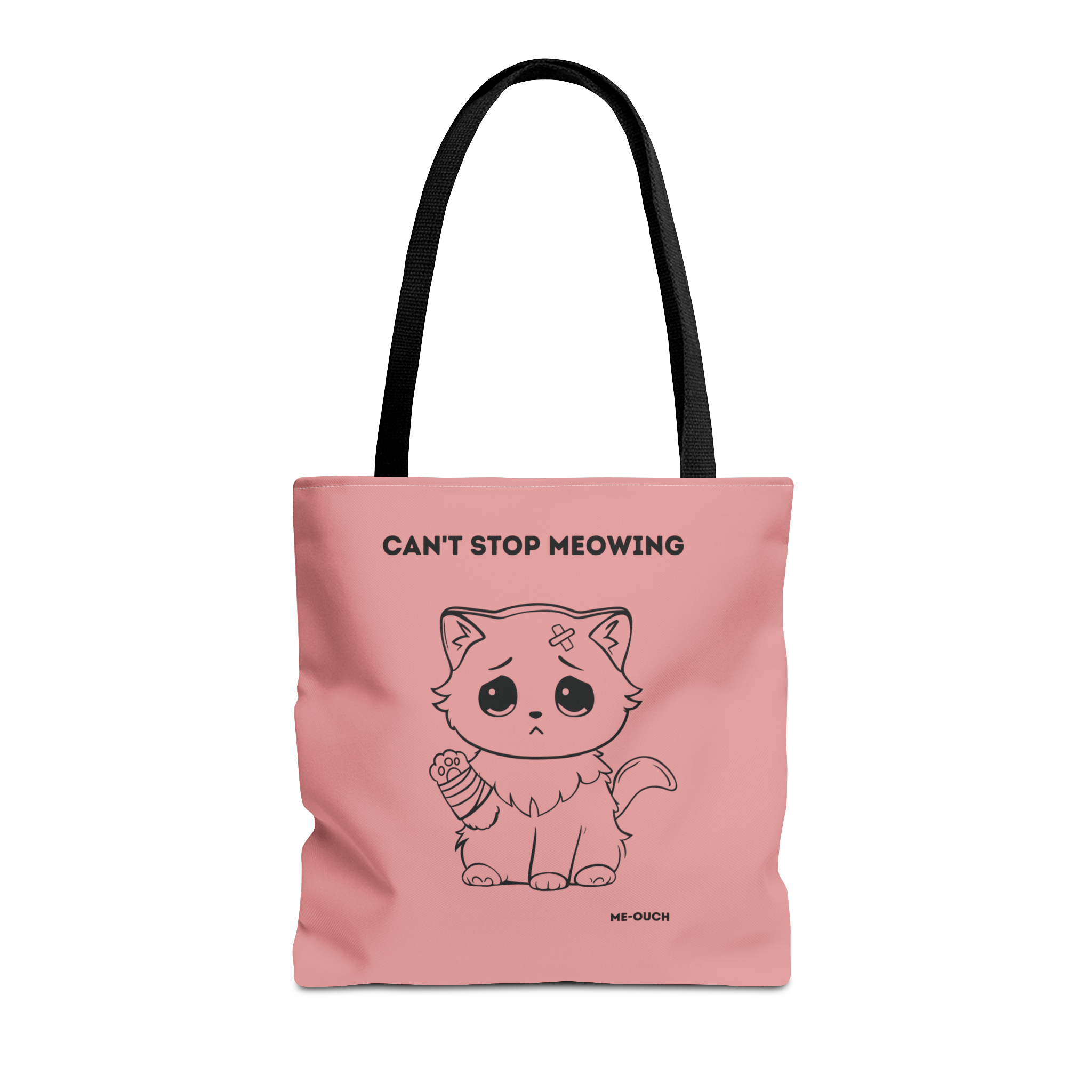 Me-Ouch Can't Stop Meowing Tote Bag