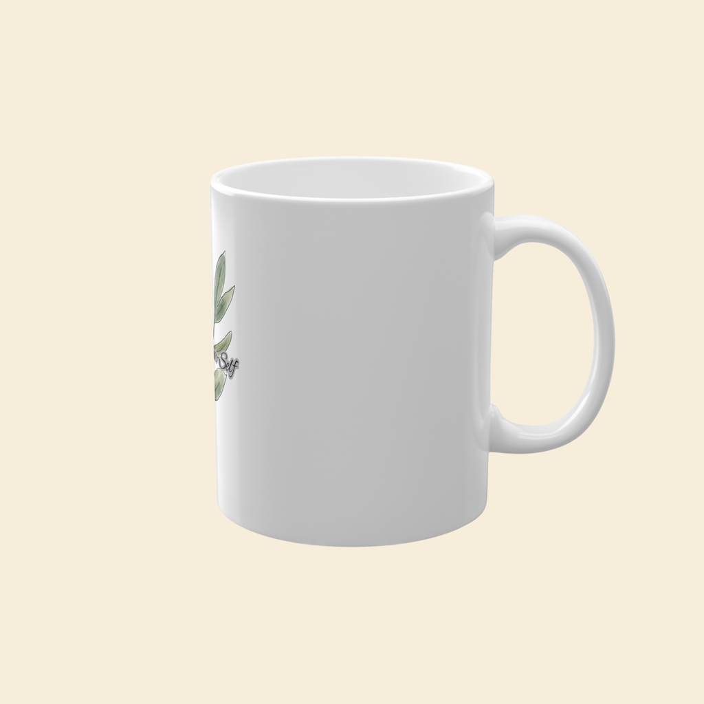 Re-Mind-Your-Self Leafy Branch Mug 11oz