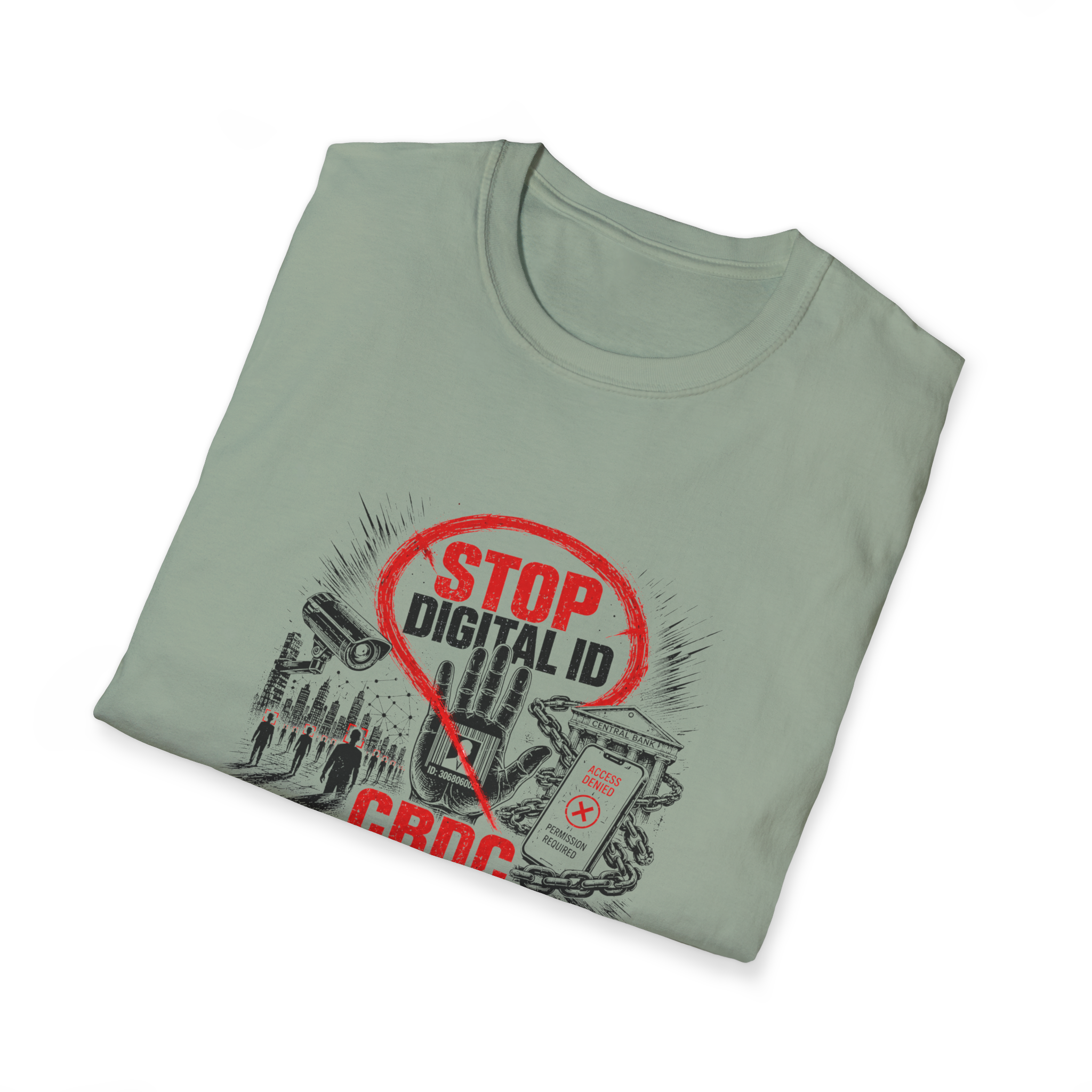 Stop Digital ID T-Shirt