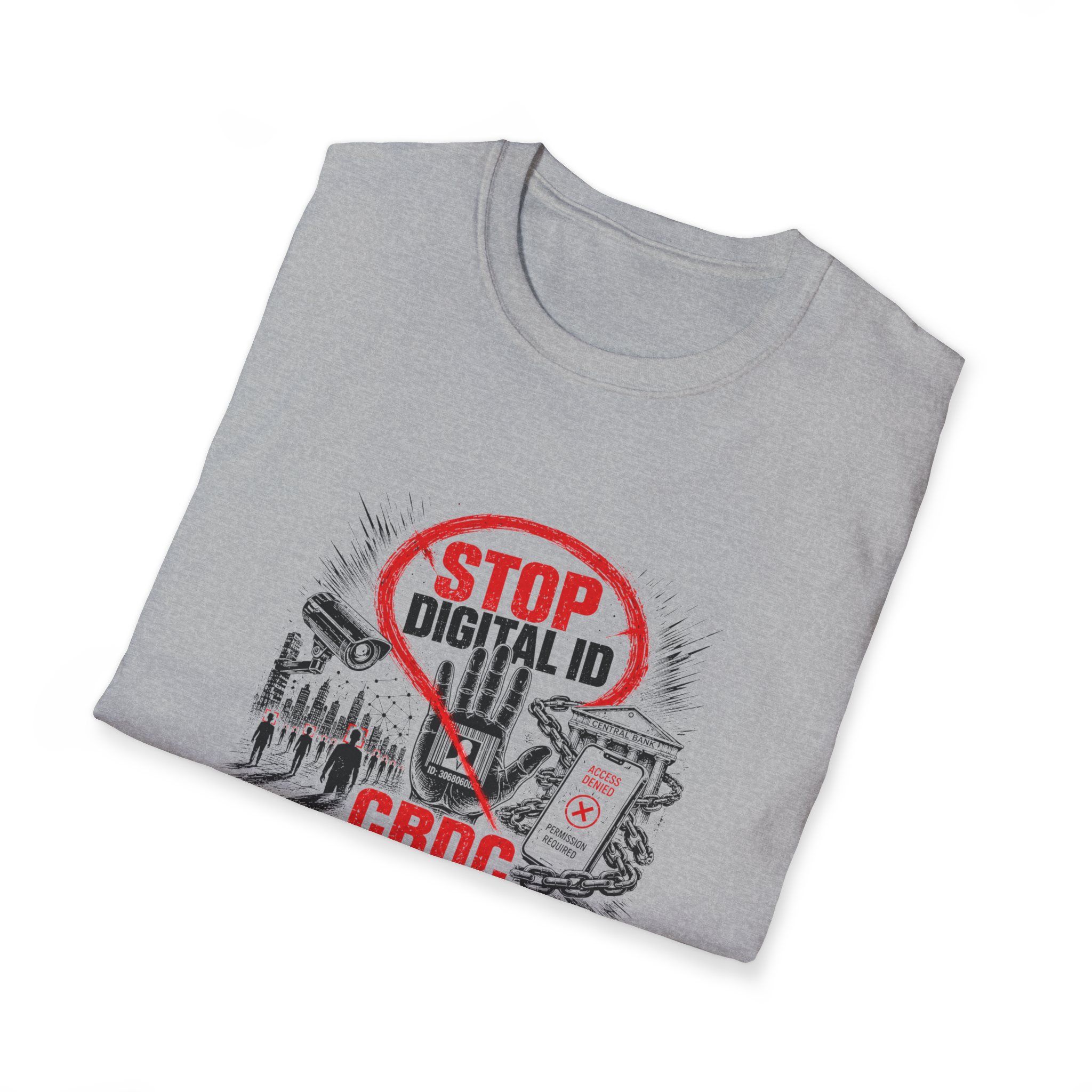 Stop Digital ID T-Shirt