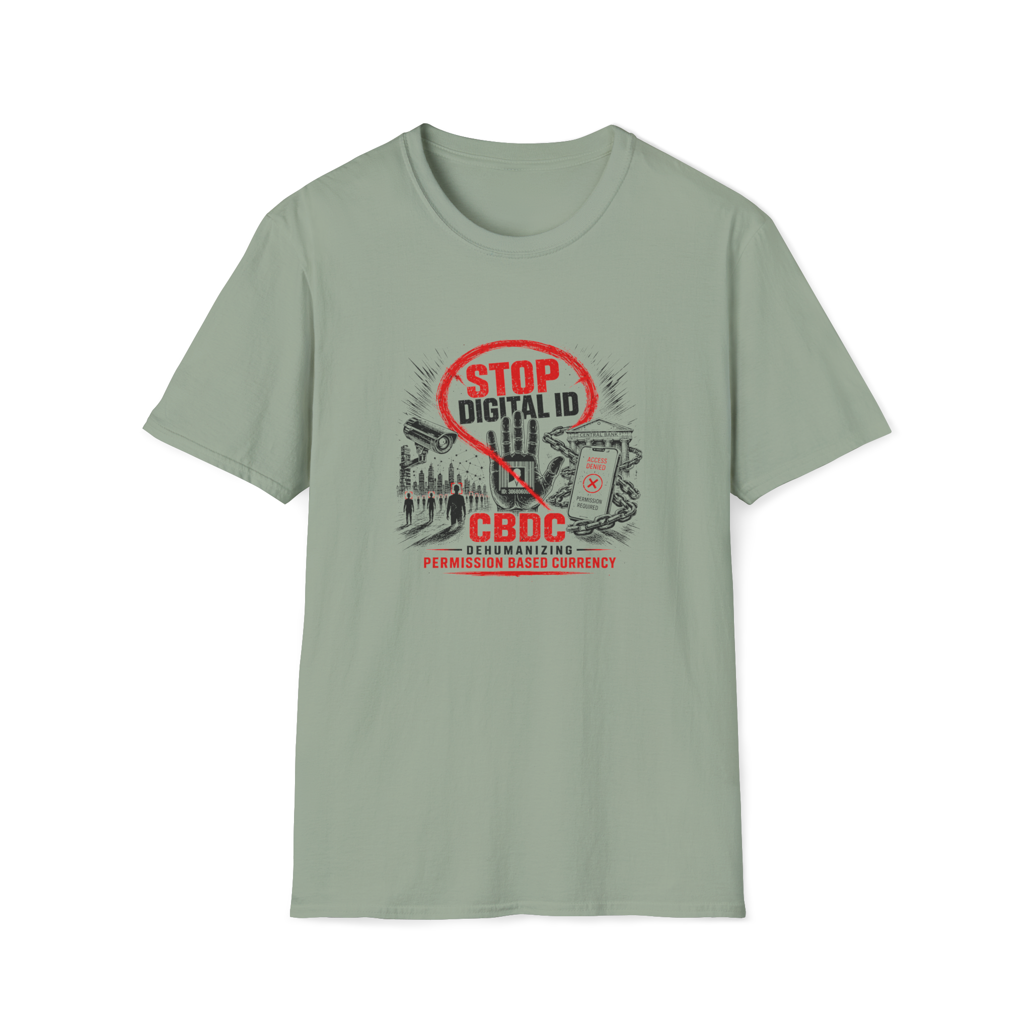 Stop Digital ID T-Shirt