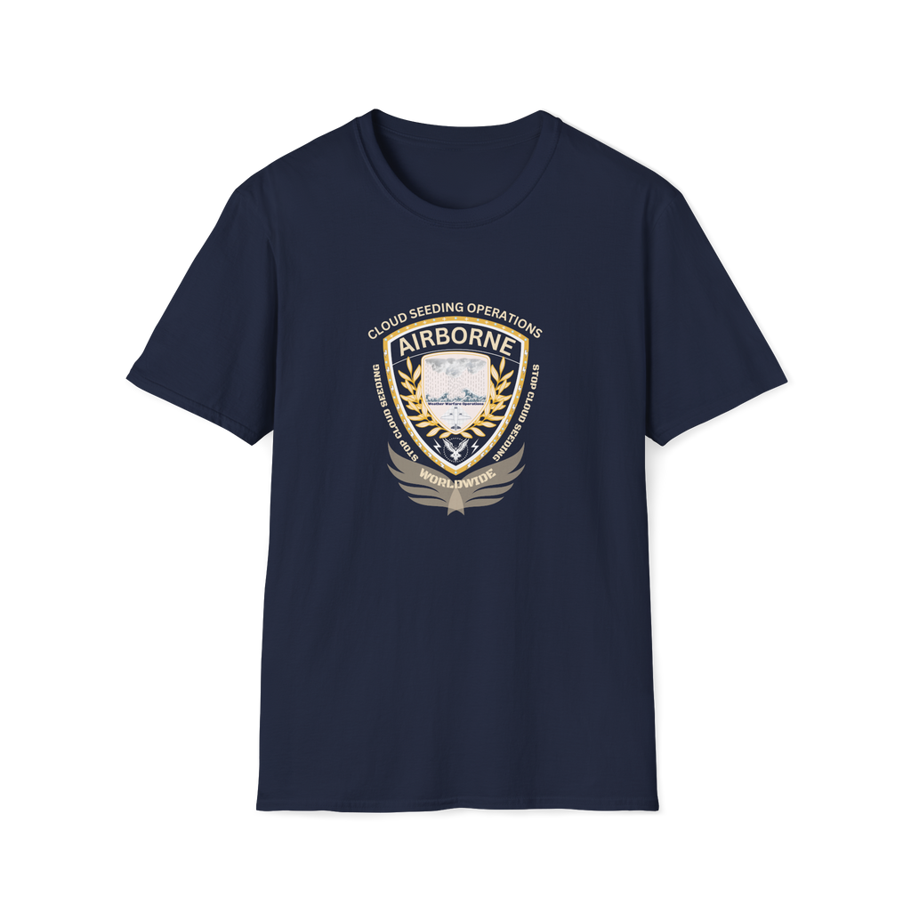 Cloud Seeding Operations Airborne T-Shirt