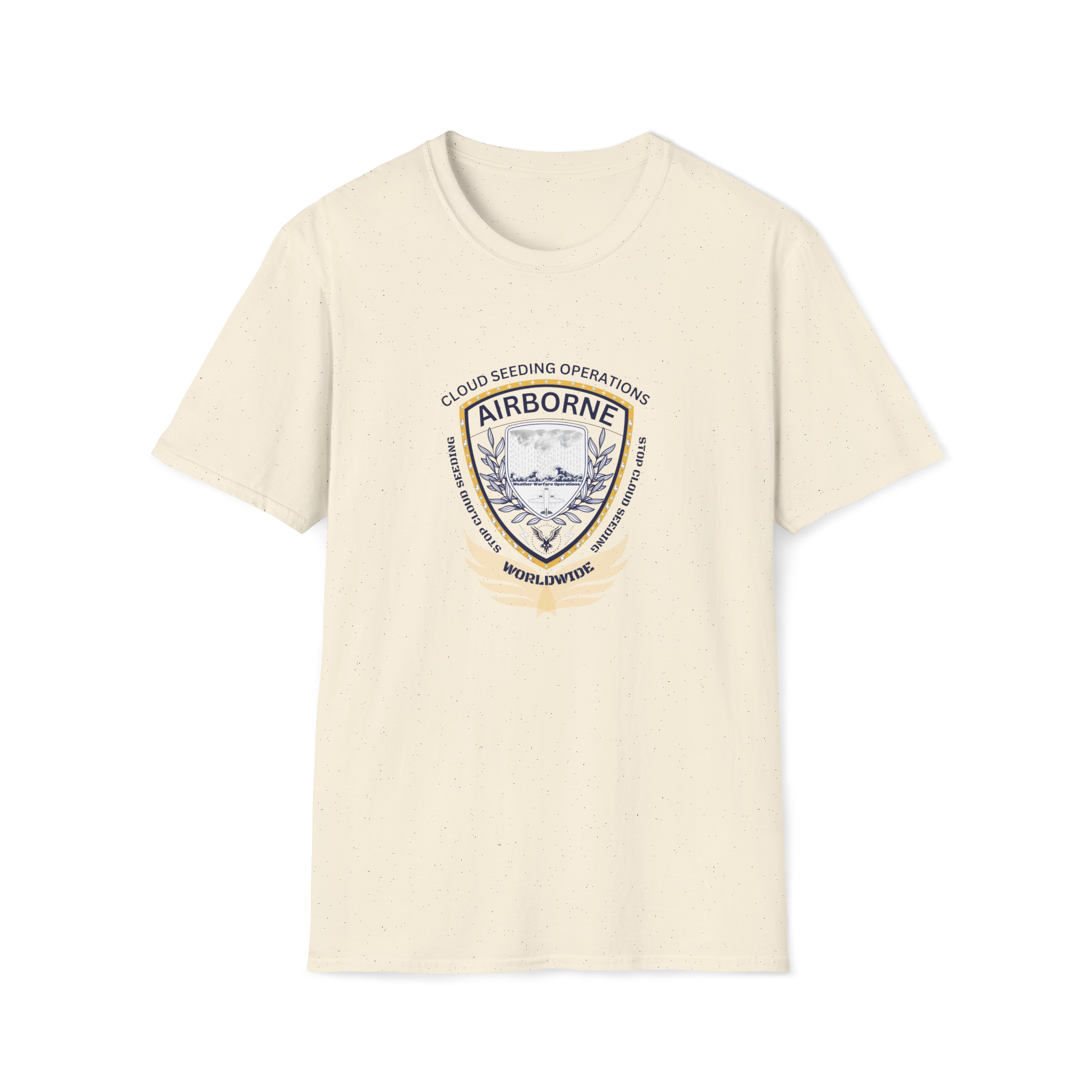 Cloud Seeding Operations Airborne T-Shirt