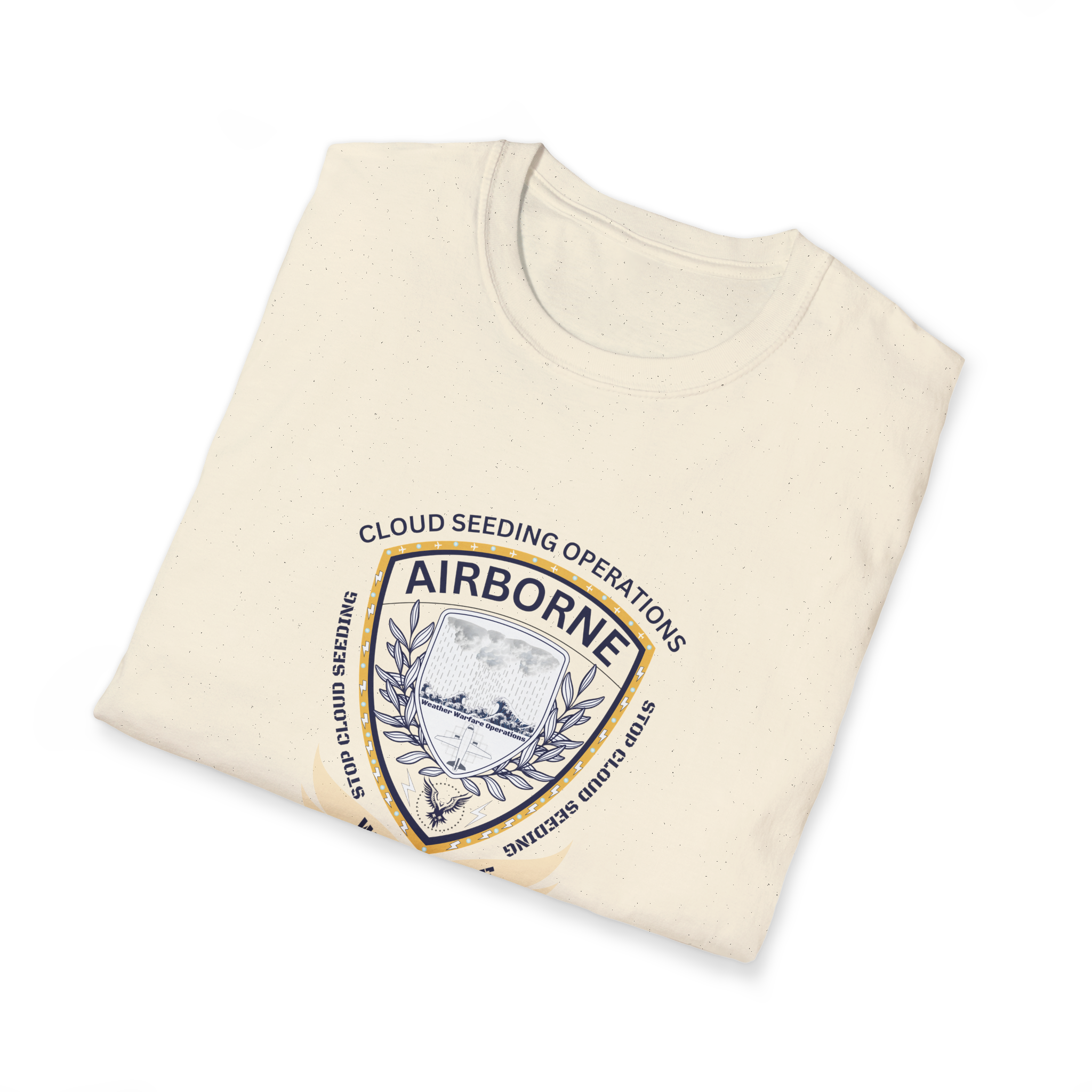 Cloud Seeding Operations Airborne T-Shirt
