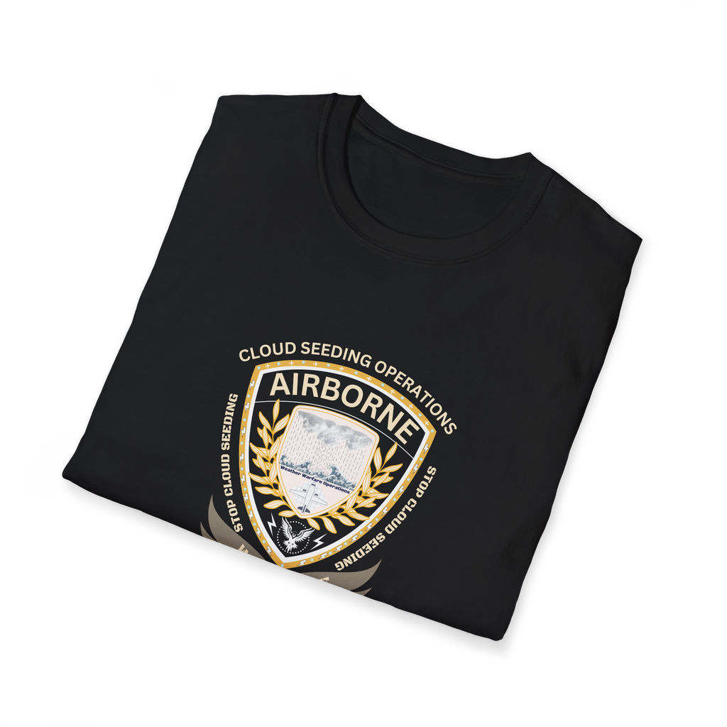 Cloud Seeding Operations Airborne T-Shirt