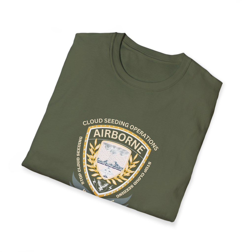 Cloud Seeding Operations Airborne T-Shirt