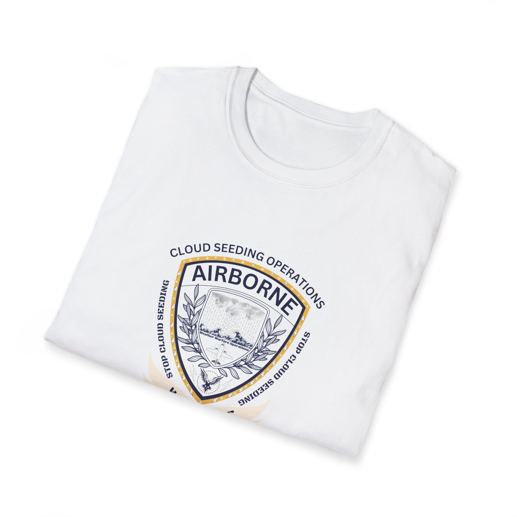 Cloud Seeding Operations Airborne T-Shirt