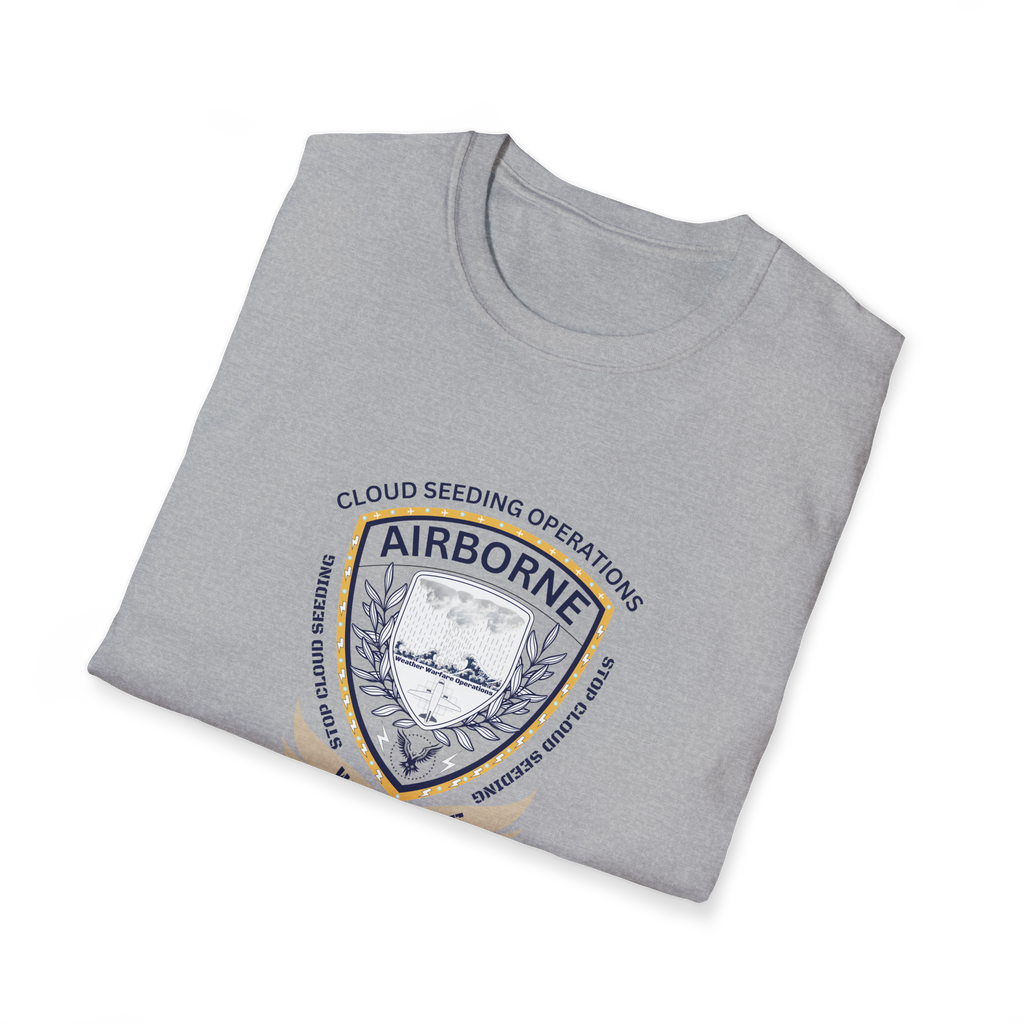 Cloud Seeding Operations Airborne T-Shirt