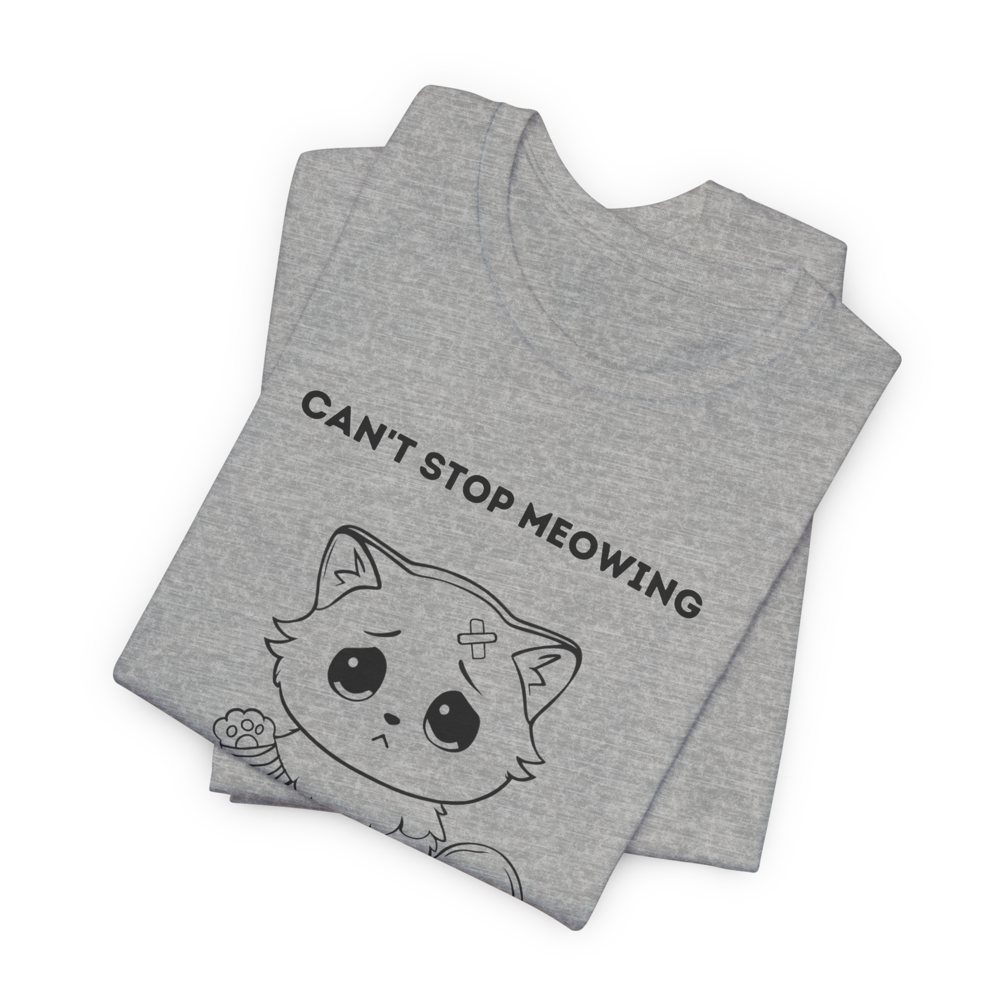 ME-OUCH Can't Stop Meowing Cat T-Shirt