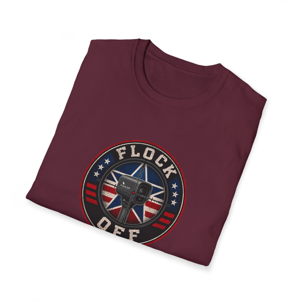 Flock Off Shirt, Anti Surveillance Camera Tee, Privacy Rights T-Shirt, Anti Surveillance, Civil liberties