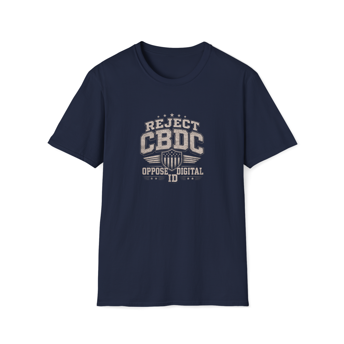 Reject CBDC Oppose Digital ID T-Shirt
