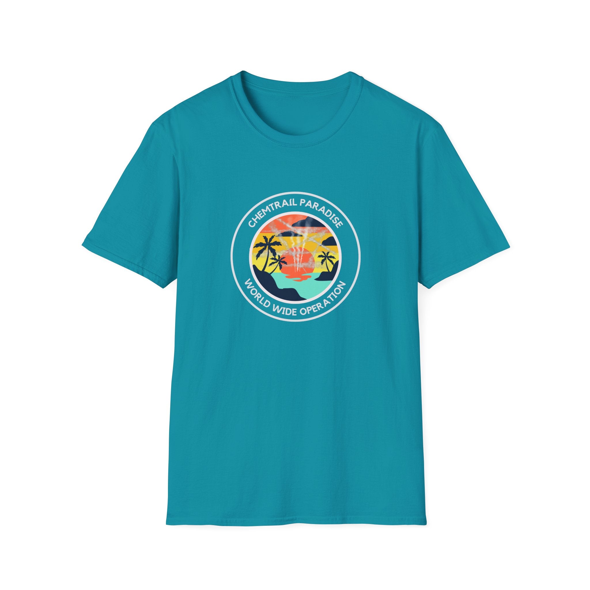 Chemtrail Paradise World Wide Operation T-Shirt
