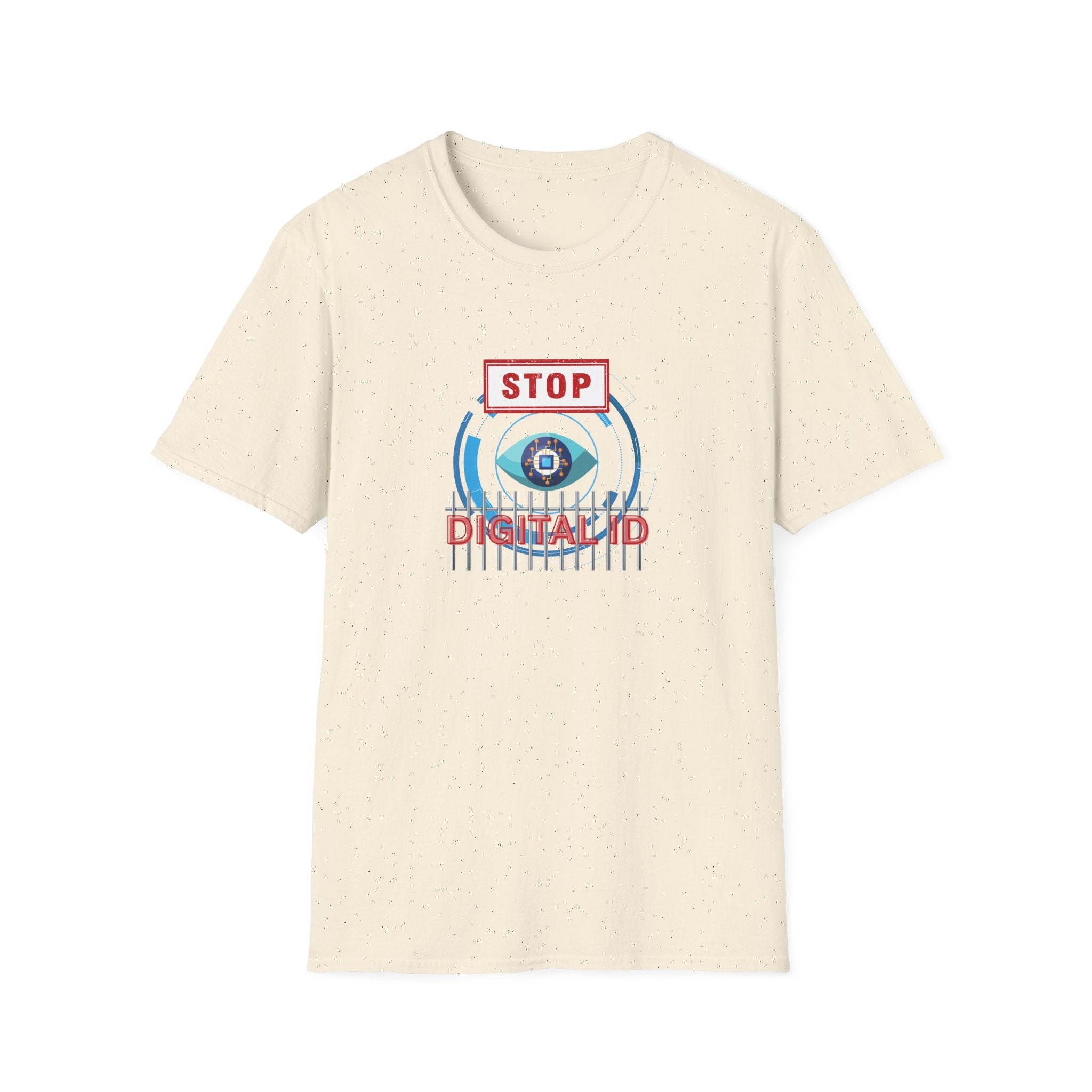 Stop Digital ID Protest T-Shirt