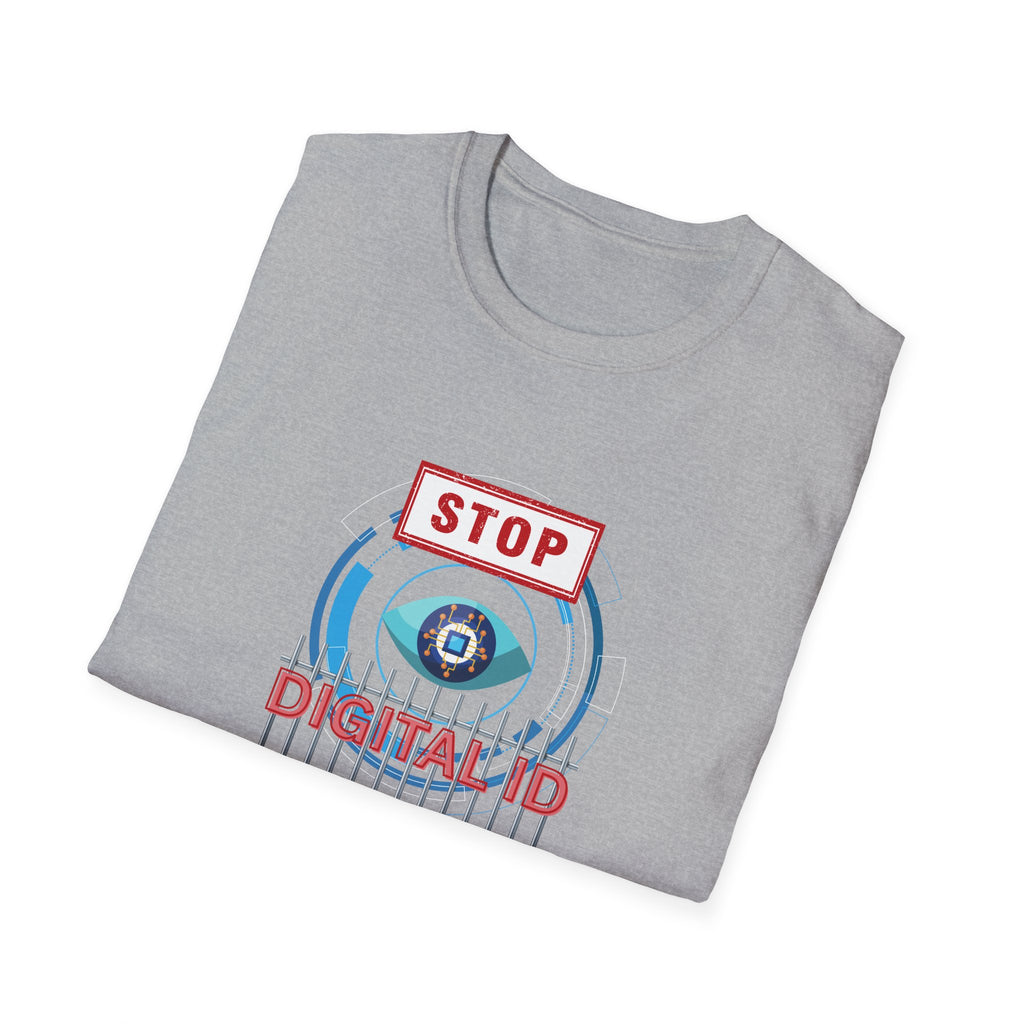 Stop Digital ID Protest T-Shirt