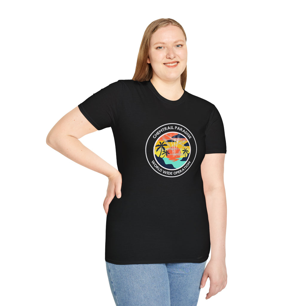 Chemtrail Paradise World Wide Operation T-Shirt