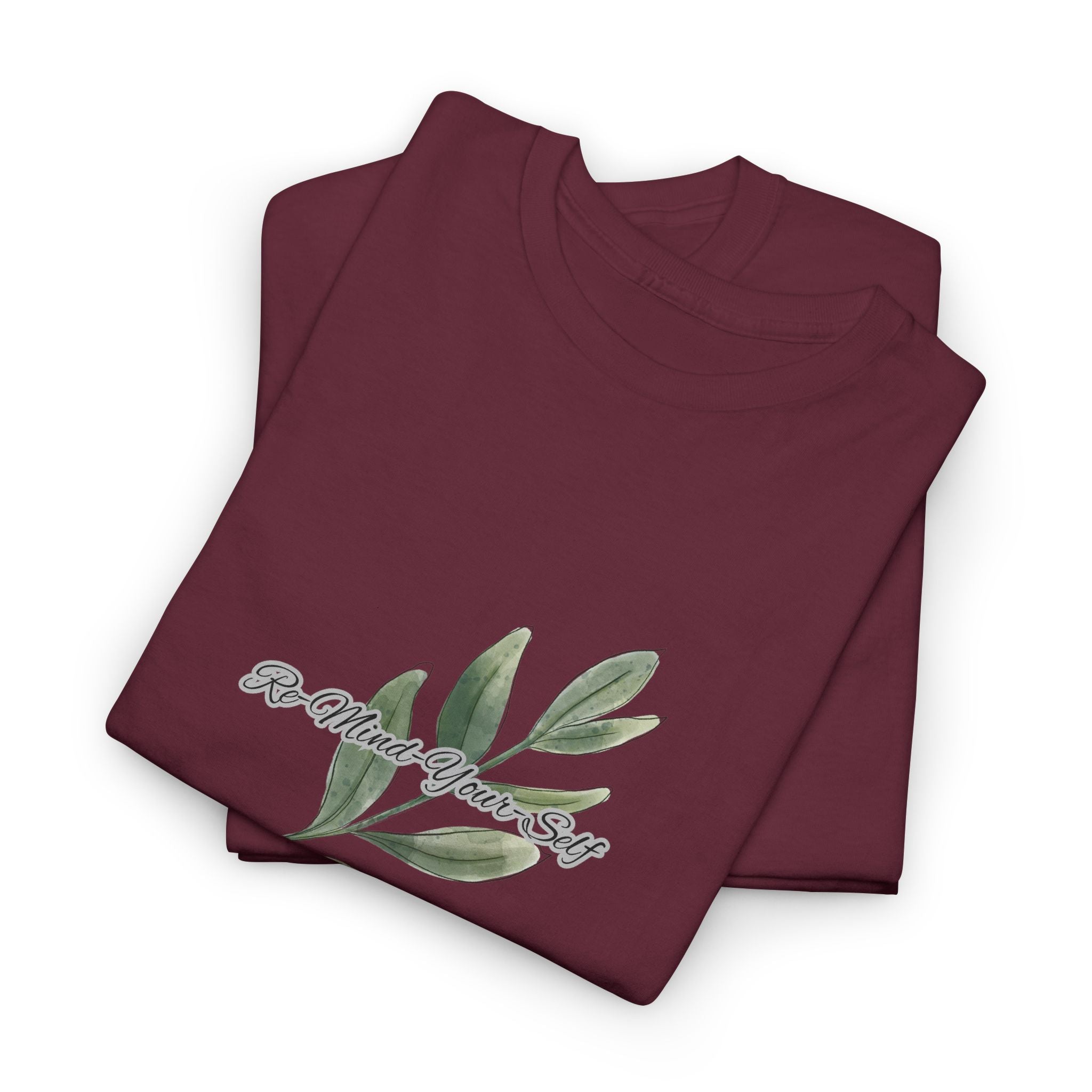 Re-Mind-Your-Self Leavy Branch T-Shirt