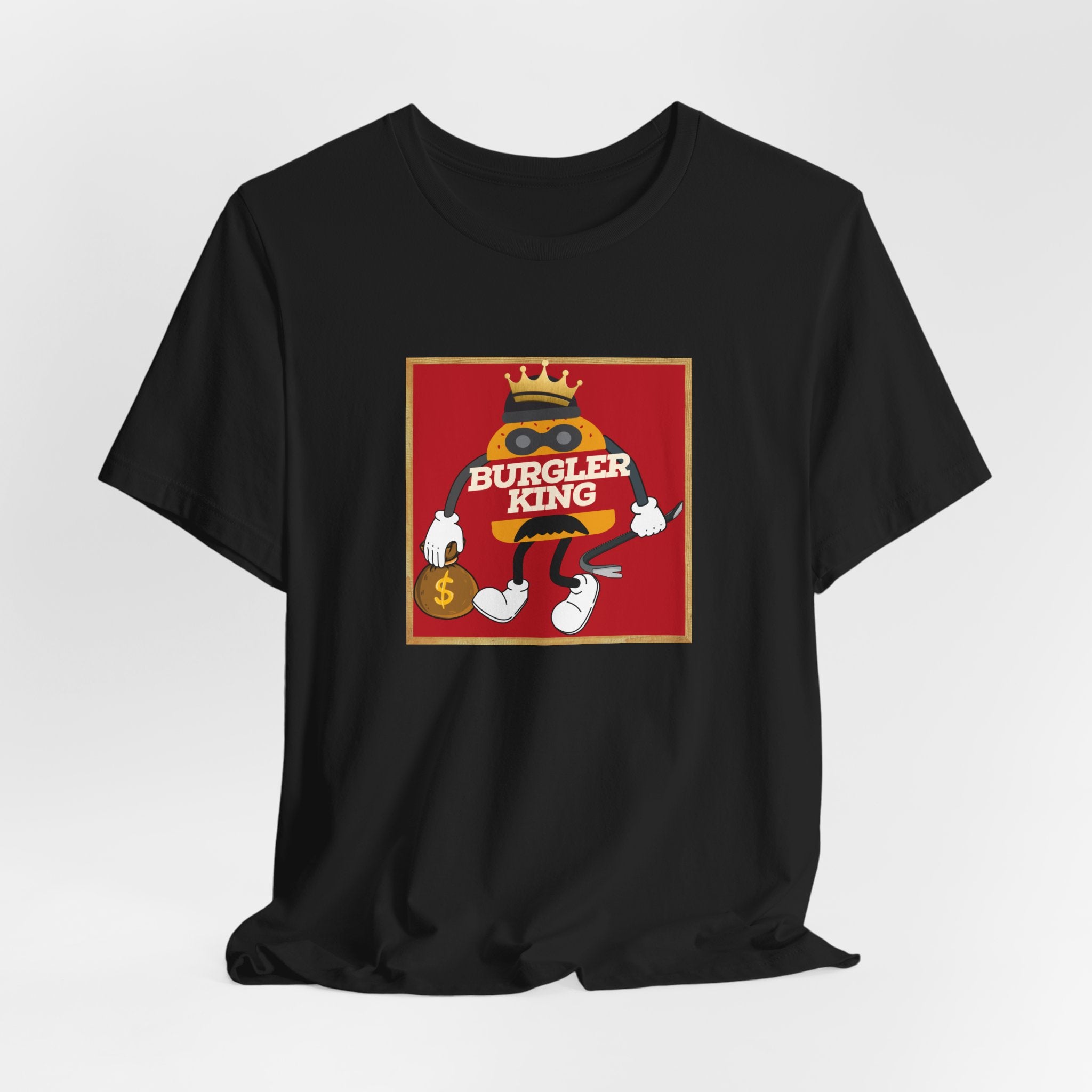 Burgler King Character T-Shirt