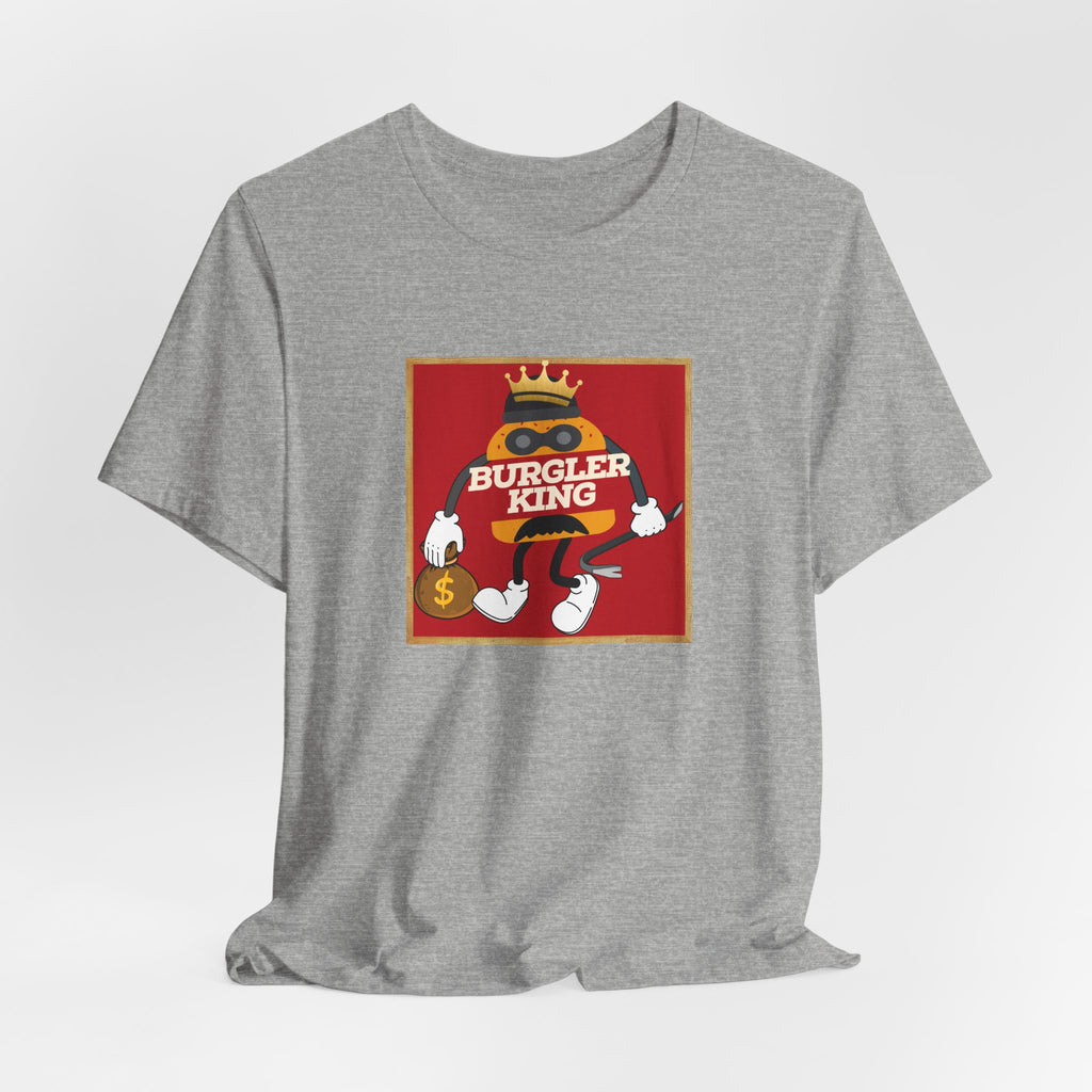 Burgler King Character T-Shirt