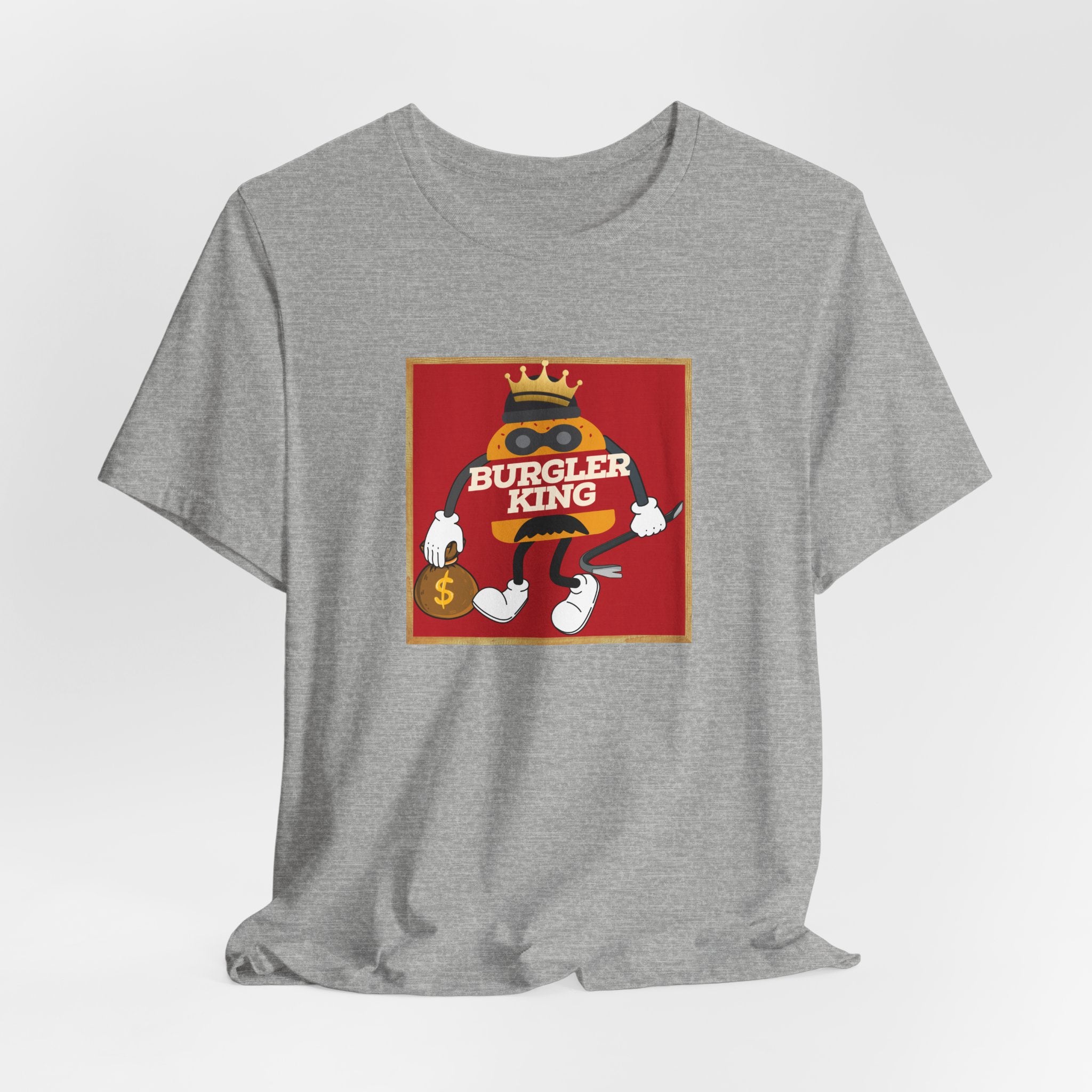 Burgler King Character T-Shirt
