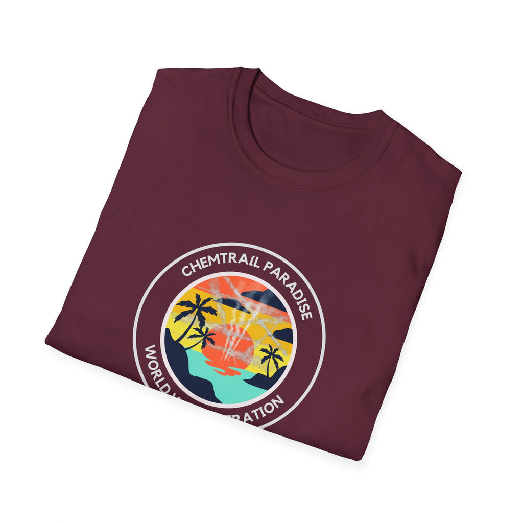 Chemtrail Paradise World Wide Operation T-Shirt