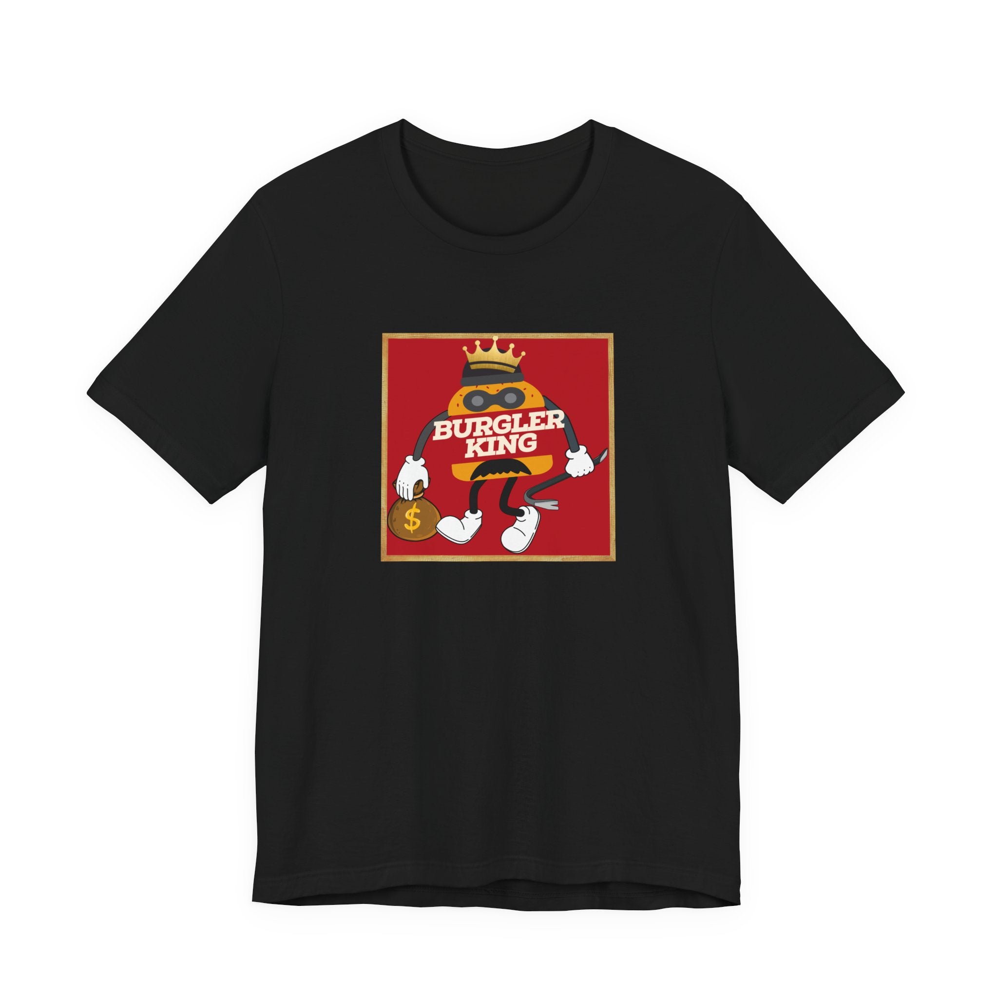 Burgler King Character T-Shirt