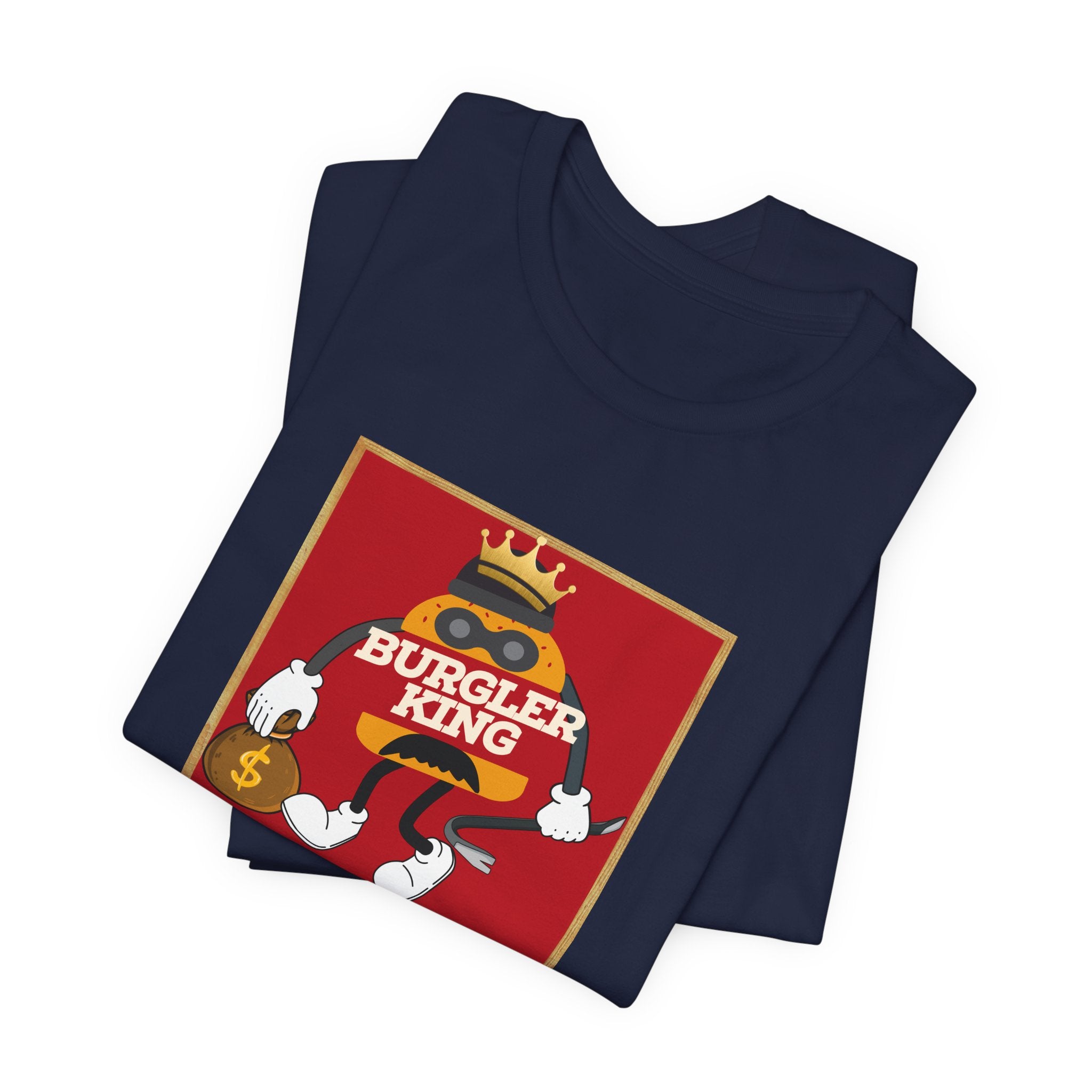 Burgler King Character T-Shirt
