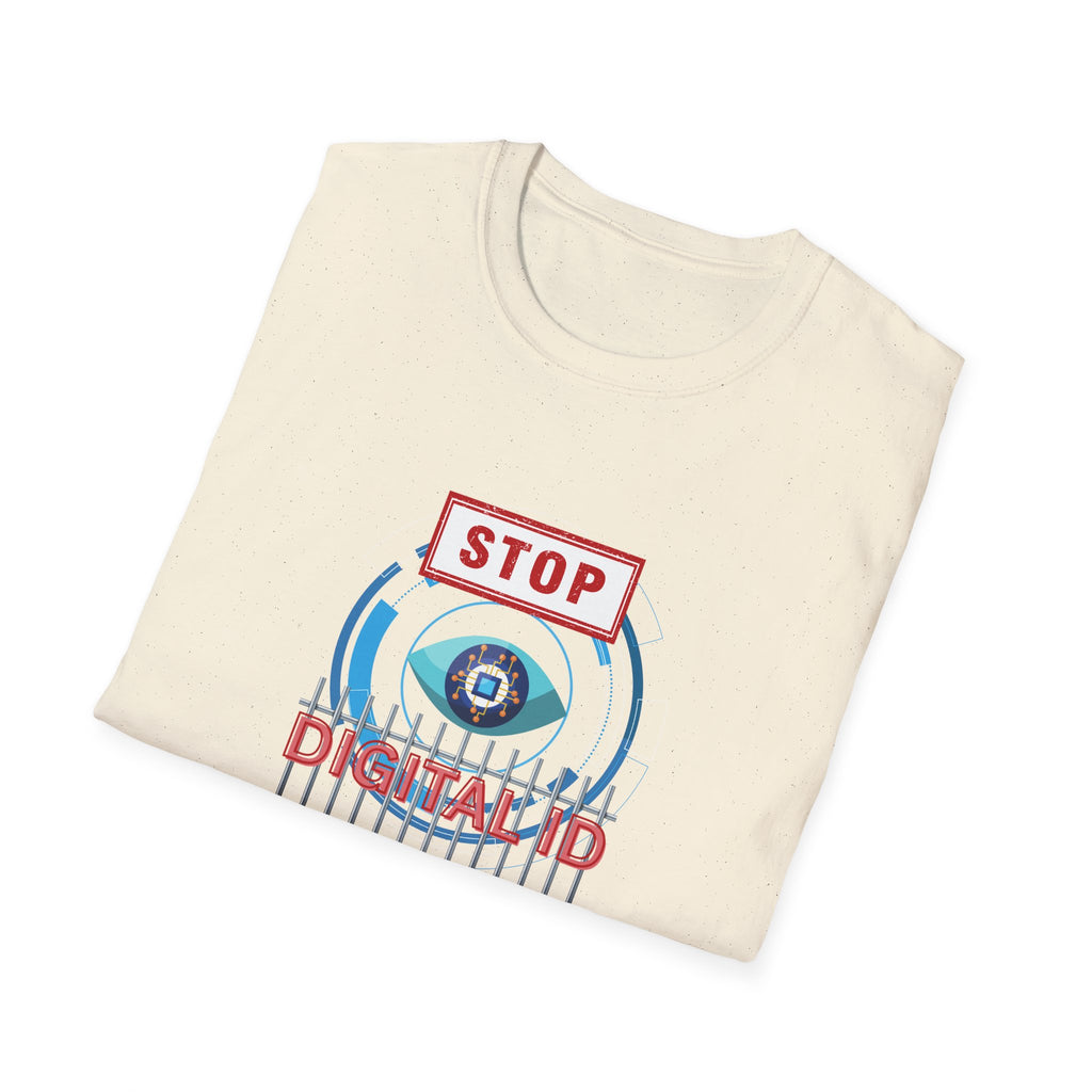 Stop Digital ID Protest T-Shirt